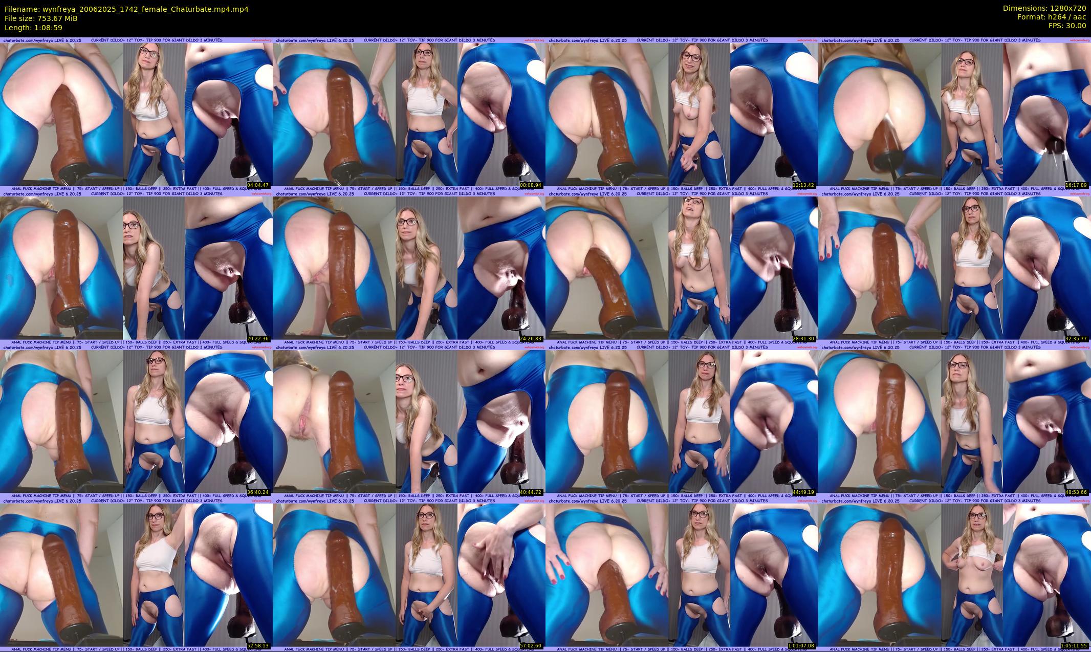wynfreya — 69 minute Chaturbate female cam show recording, 720p, Jun 20, 2025
