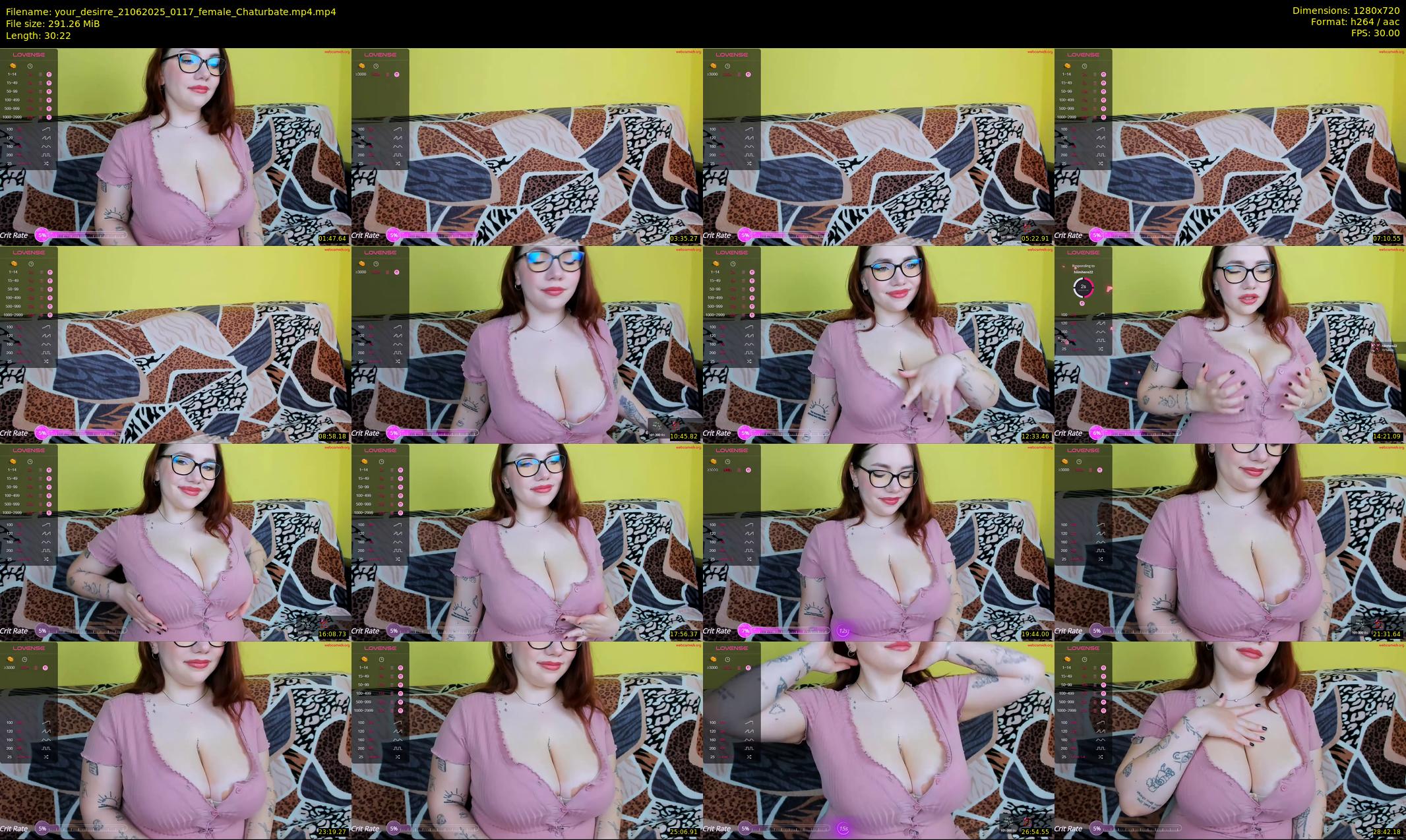 your_desirre — 31 minute Chaturbate female cam show recording, 720p, Jun 21, 2025