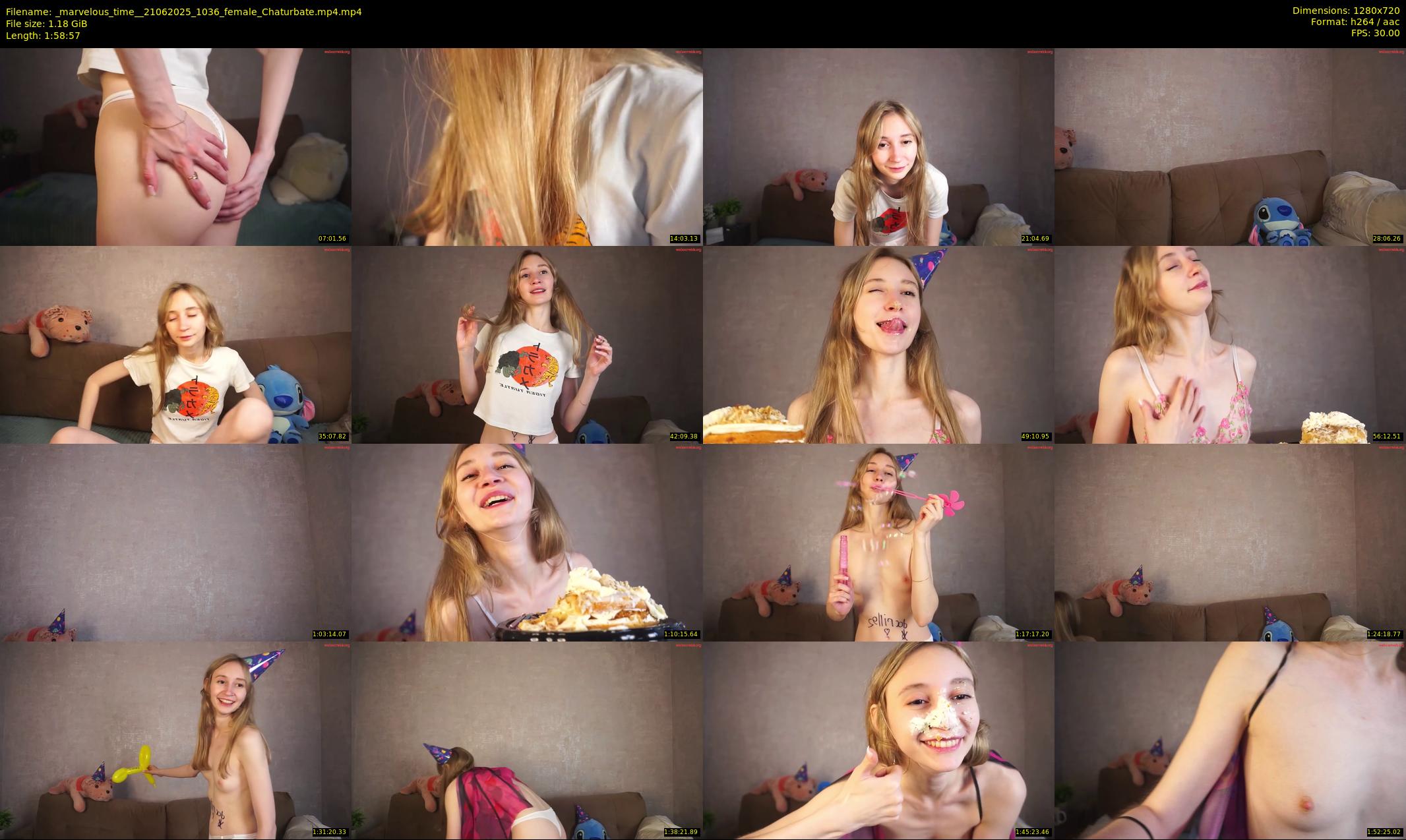 _marvelous_time_ — 119 minute Chaturbate female cam show recording, 720p, Jun 21, 2025