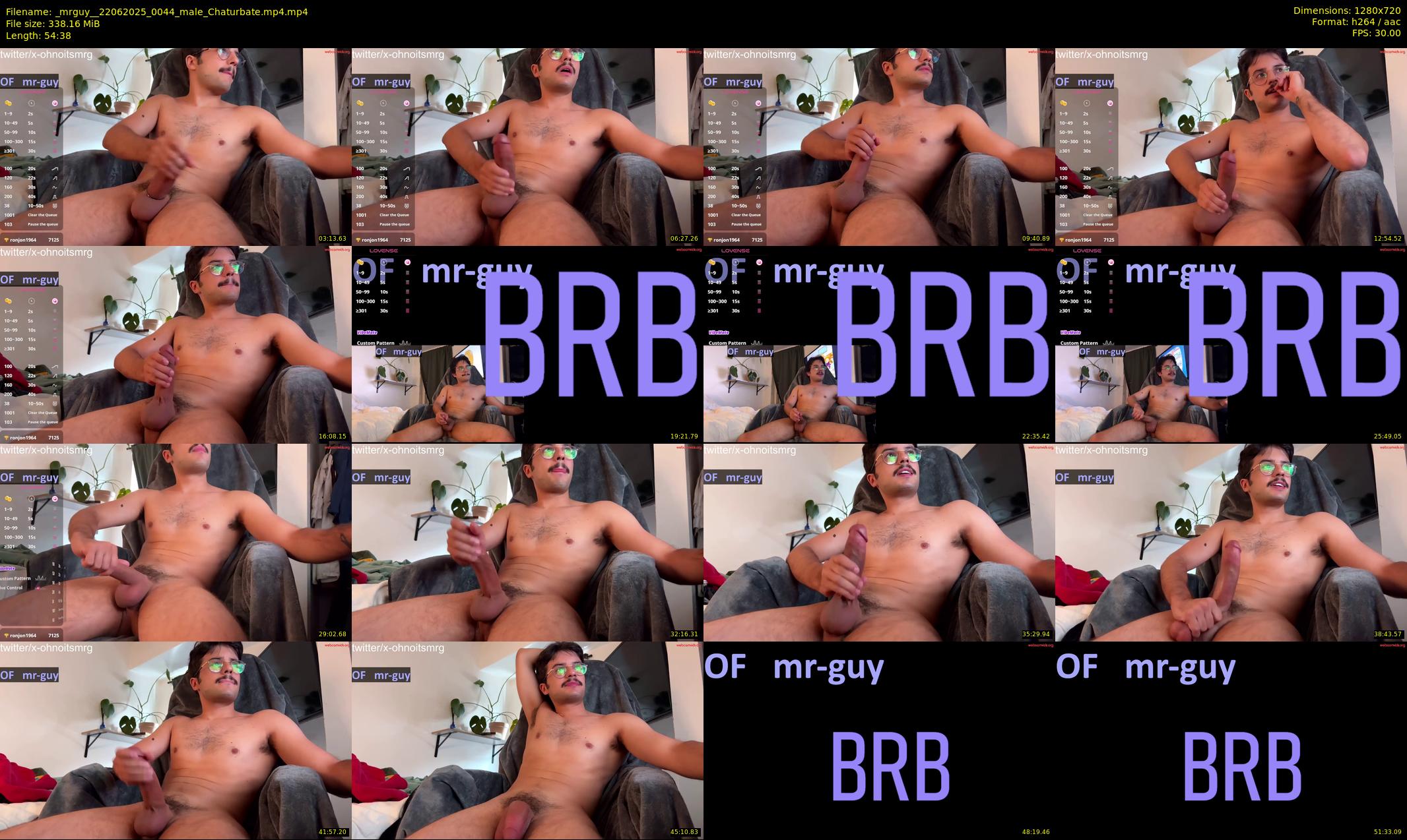 _mrguy_ — 55 minute Chaturbate male cam show recording, 720p, Jun 22, 2025