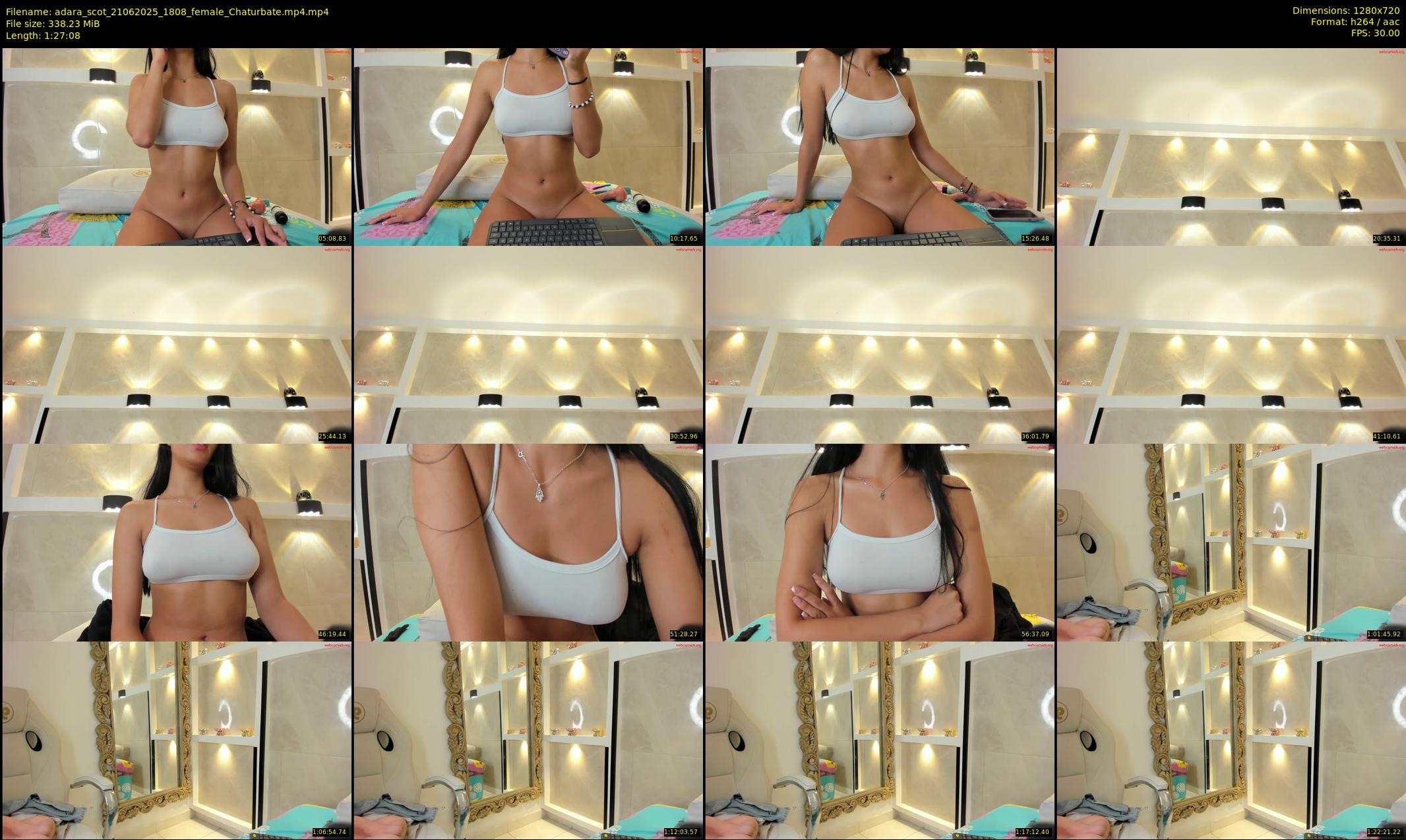 adara_scot — 88 minute Chaturbate female cam show recording, 720p, Jun 21, 2025