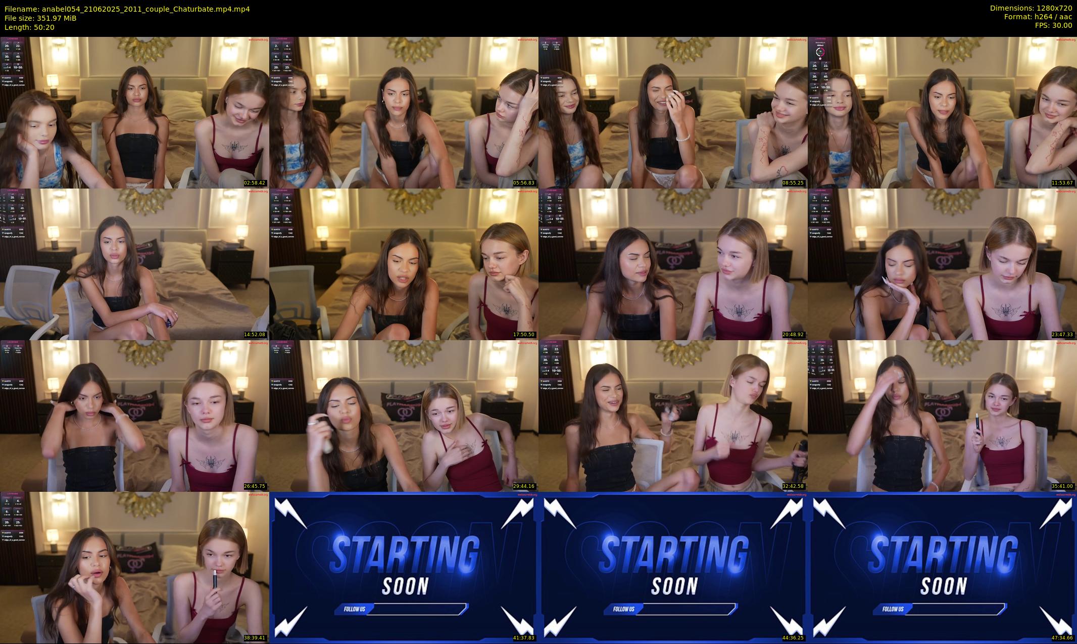 anabel054 — 51 minute Chaturbate female cam show recording, 720p, Jun 21, 2025