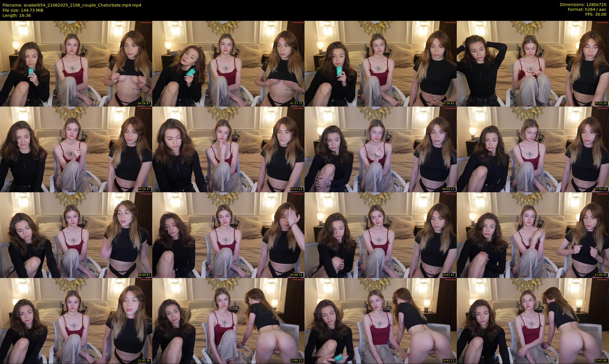 anabel054 — 17 minute Chaturbate female cam show recording, 720p, Jun 21, 2025