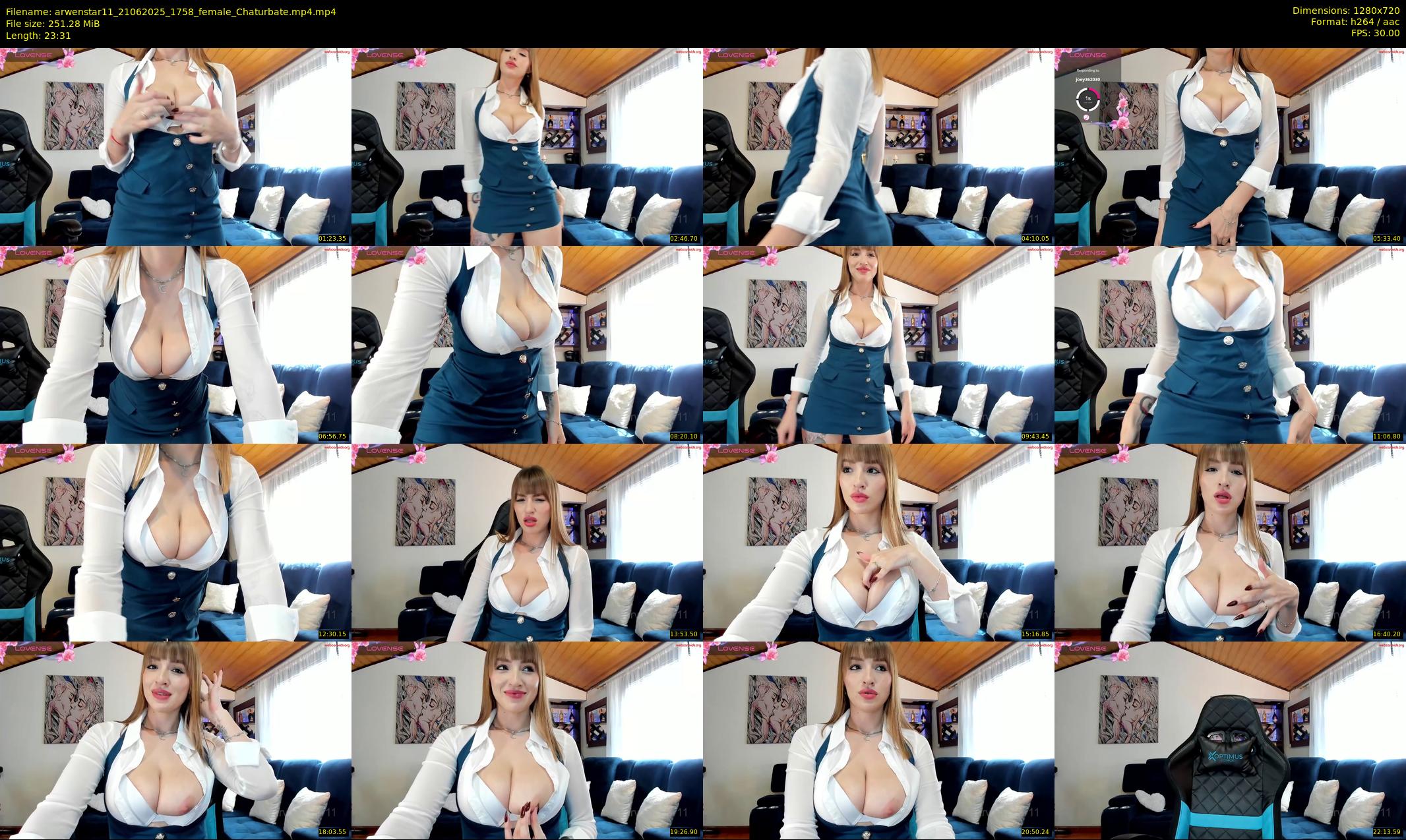 arwenstar11 — 24 minute Chaturbate female cam show recording, 720p, Jun 21, 2025