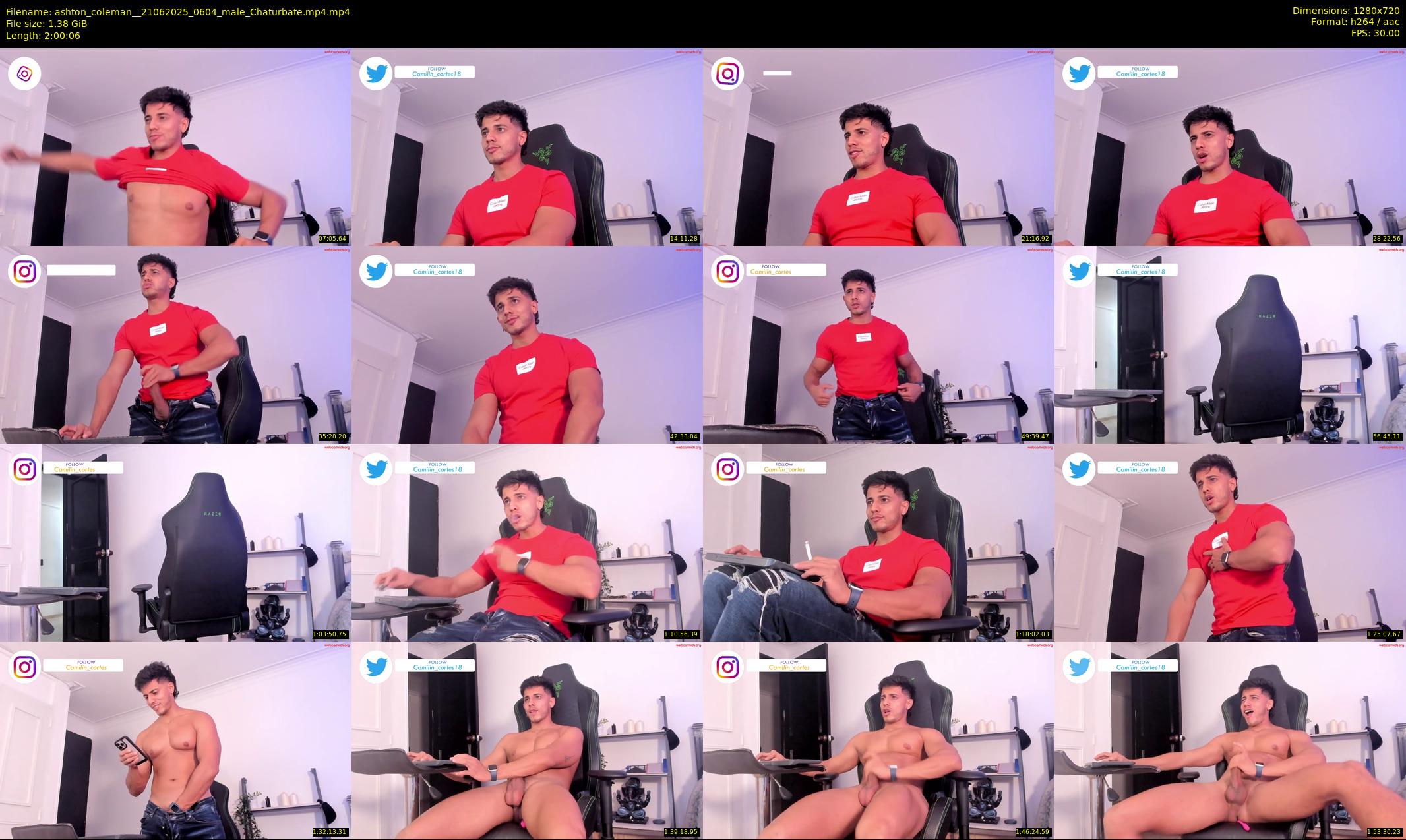 ashton_coleman_ — 121 minute Chaturbate male cam show recording, 720p, Jun 21, 2025