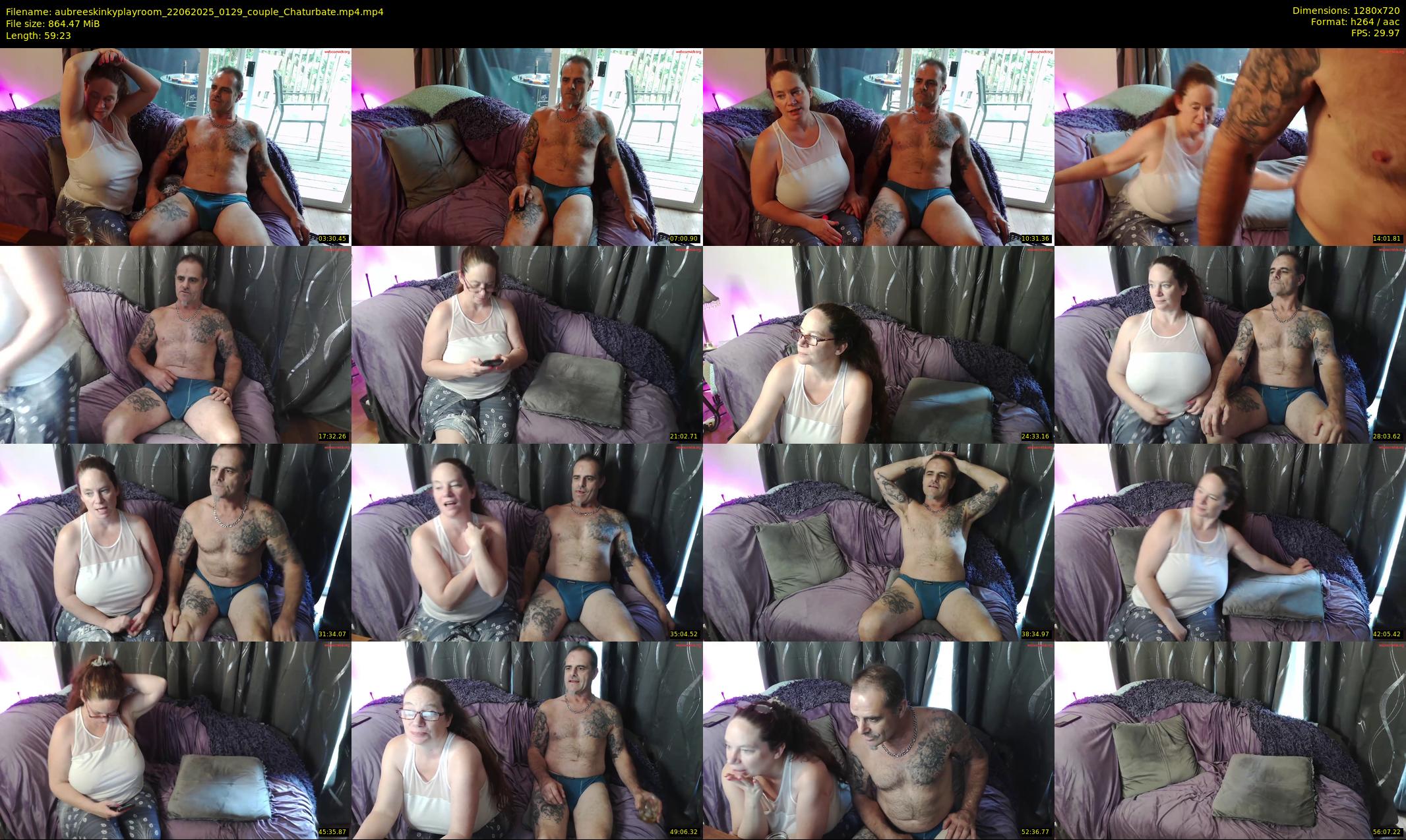 aubreeskinkyplayroom — 60 minute Chaturbate female cam show recording, 720p, Jun 22, 2025