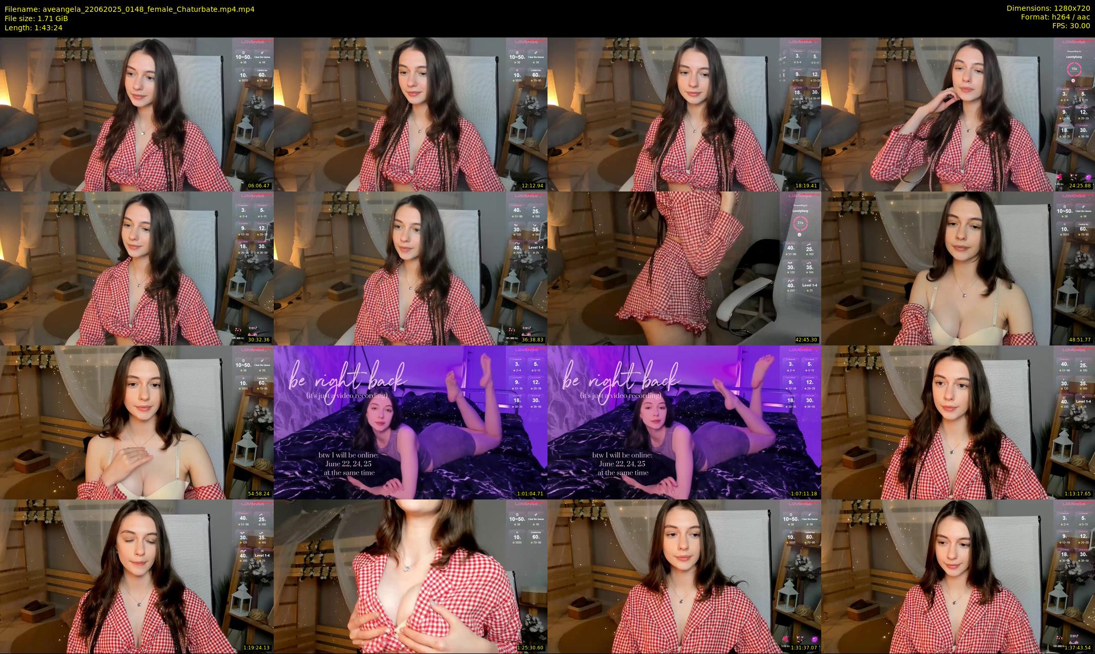 aveangela — 104 minute Chaturbate couple cam show recording, 720p, Jun 22, 2025
