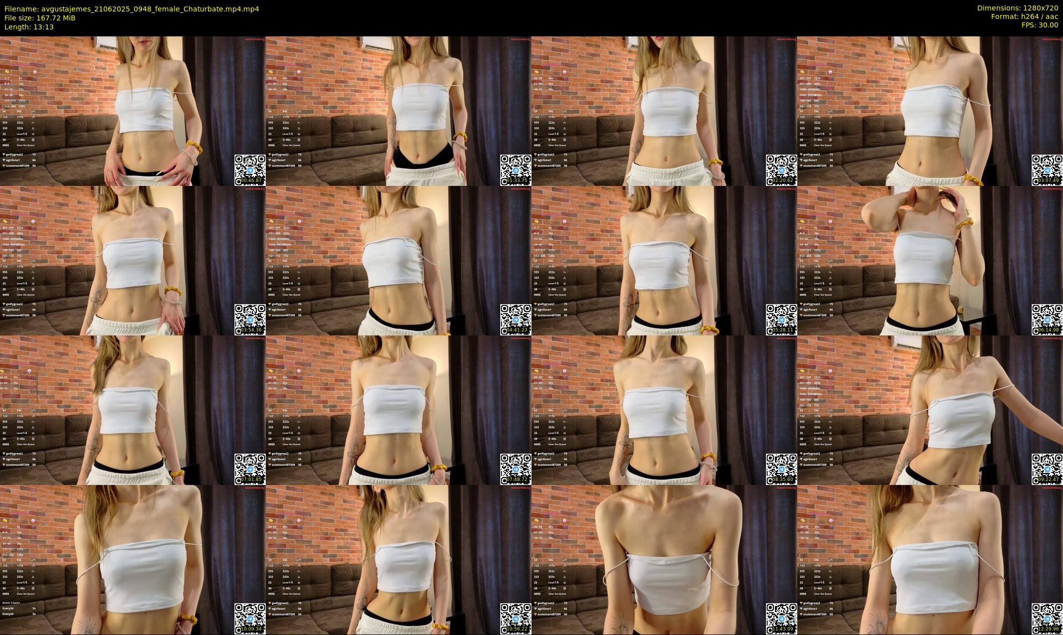 avgustajemes — 14 minute Chaturbate female cam show recording, 720p, Jun 21, 2025