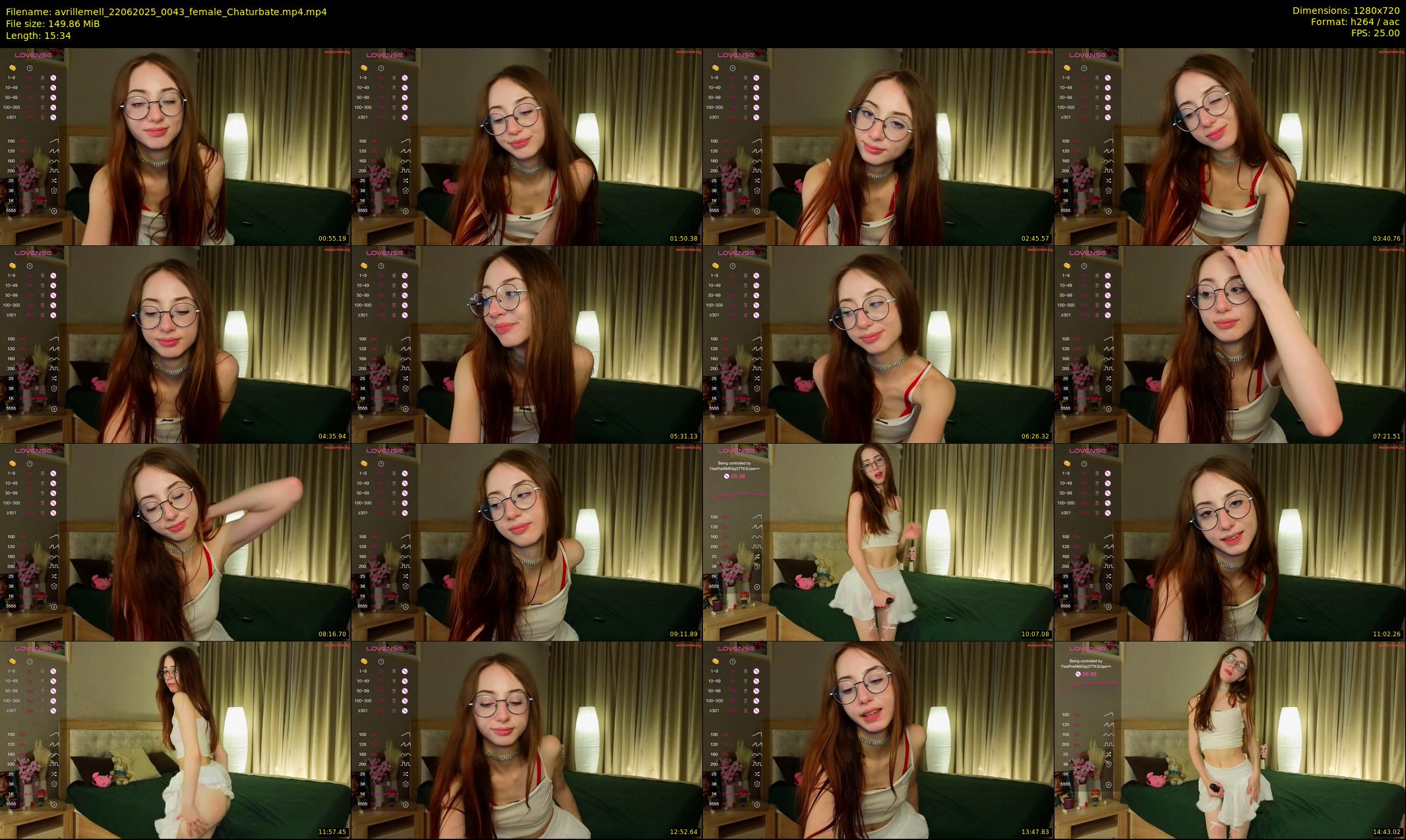 avrillemell — 16 minute Chaturbate female cam show recording, 720p, Jun 22, 2025