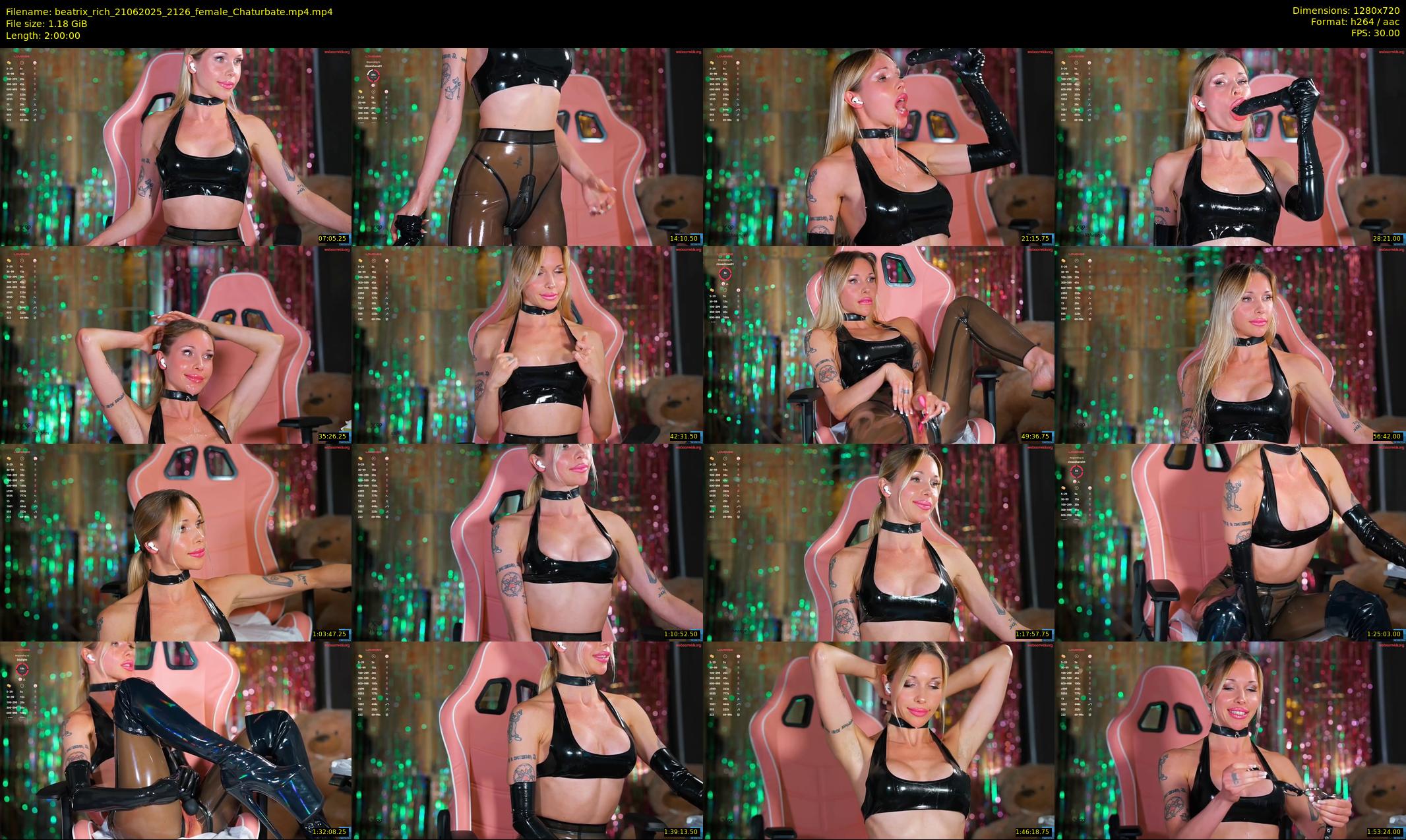 beatrix_rich — 120 minute Chaturbate female cam show recording, 720p, Jun 21, 2025