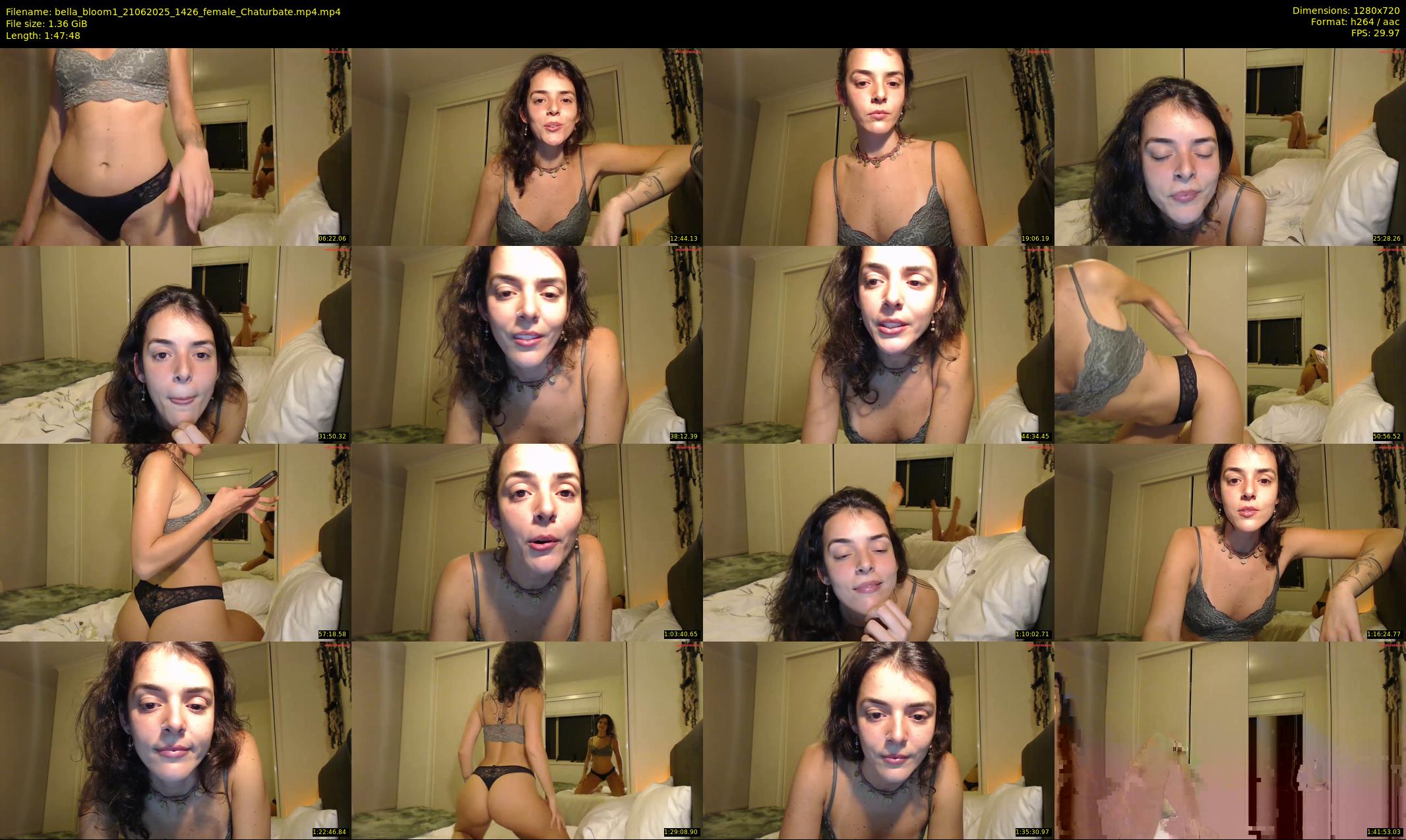 bella_bloom1 — 108 minute Chaturbate female cam show recording, 720p, Jun 21, 2025