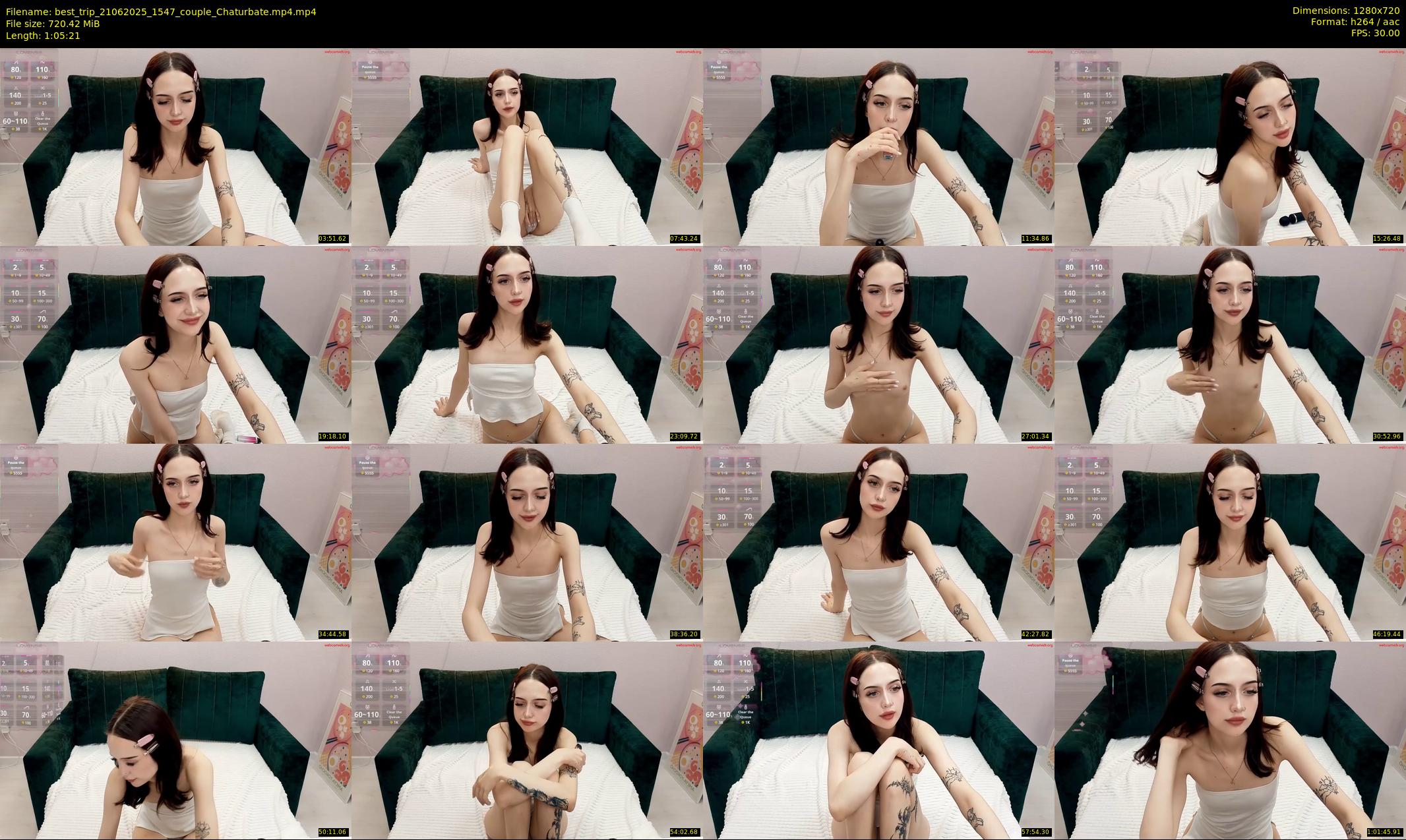 best_trip — 66 minute Chaturbate couple cam show recording, 720p, Jun 21, 2025