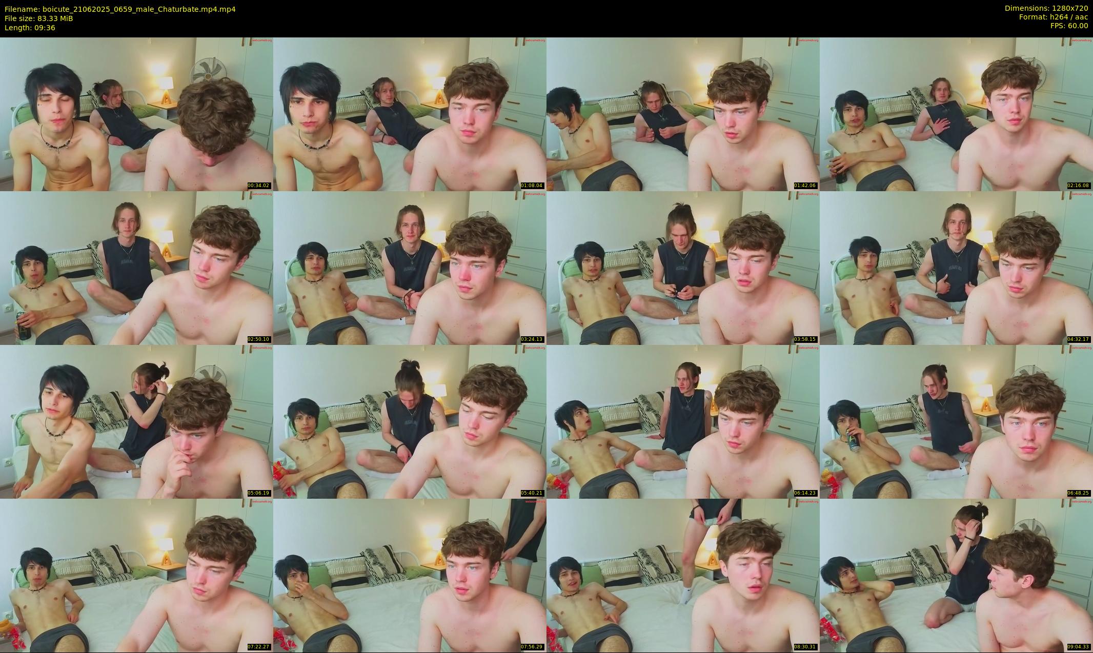 boicute — 10 minute Chaturbate male cam show recording, 720p, Jun 21, 2025