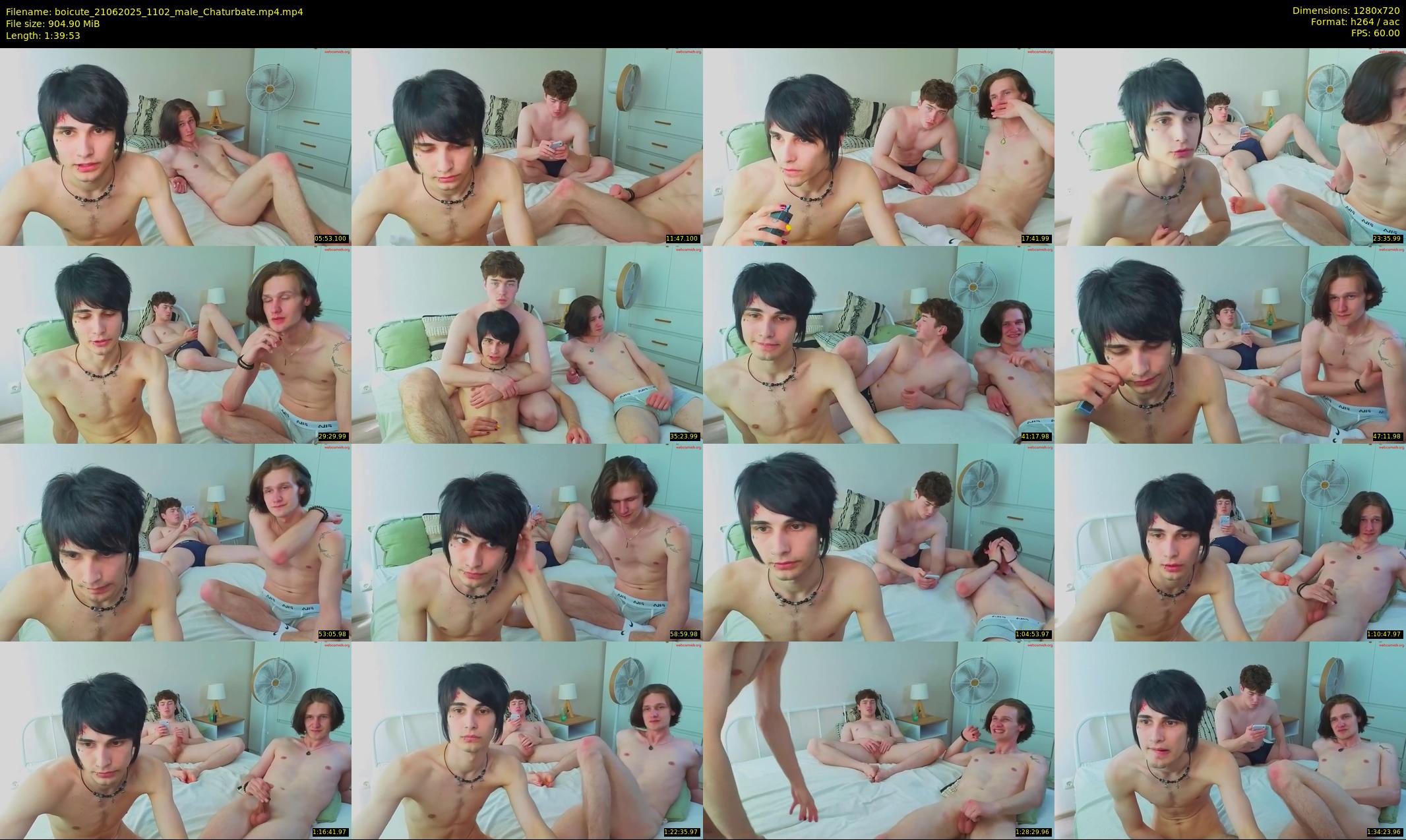 boicute — 100 minute Chaturbate male cam show recording, 720p, Jun 21, 2025