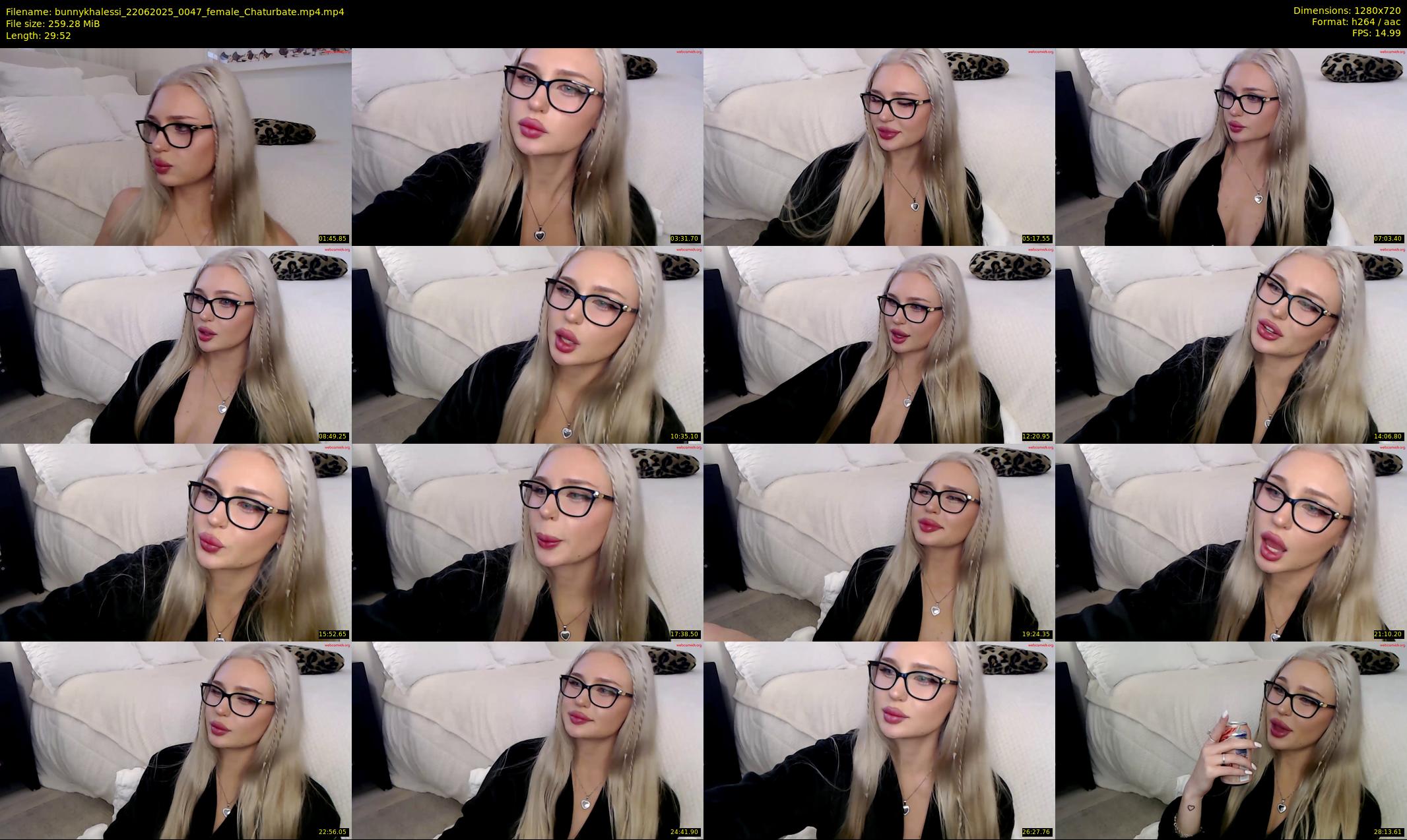 bunnykhalessi — 30 minute Chaturbate female cam show recording, 720p, Jun 22, 2025