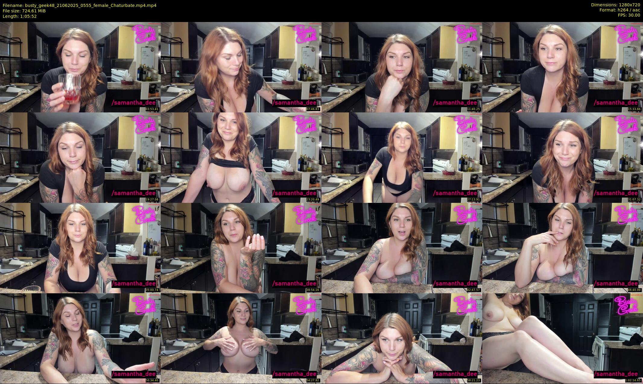 busty_geek48 — 66 minute Chaturbate female cam show recording, 720p, Jun 21, 2025