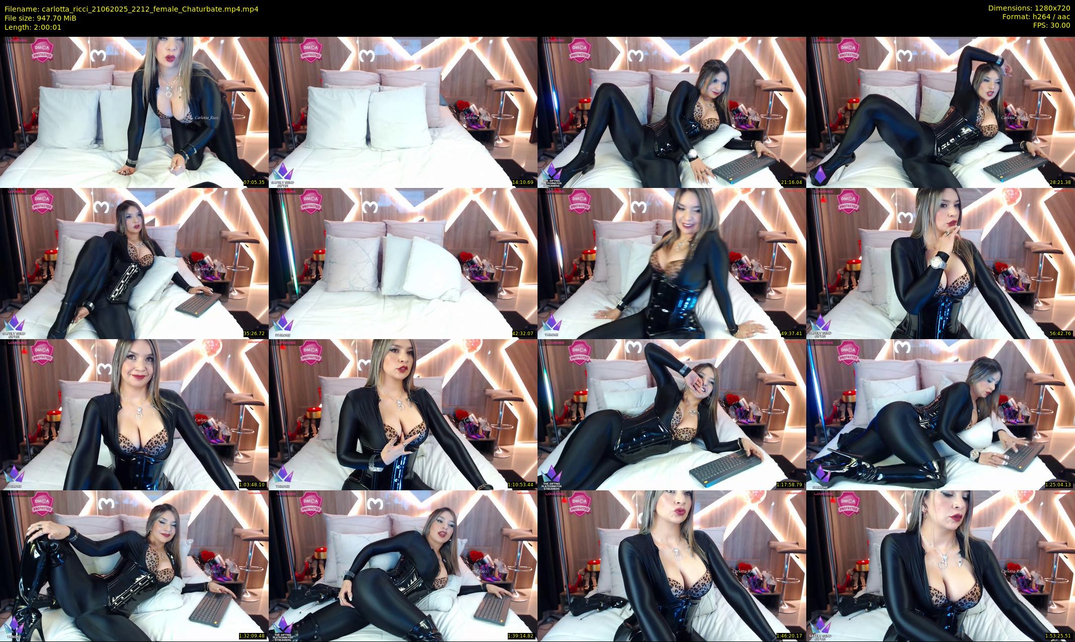 carlotta_ricci — 121 minute Chaturbate female cam show recording, 720p, Jun 21, 2025