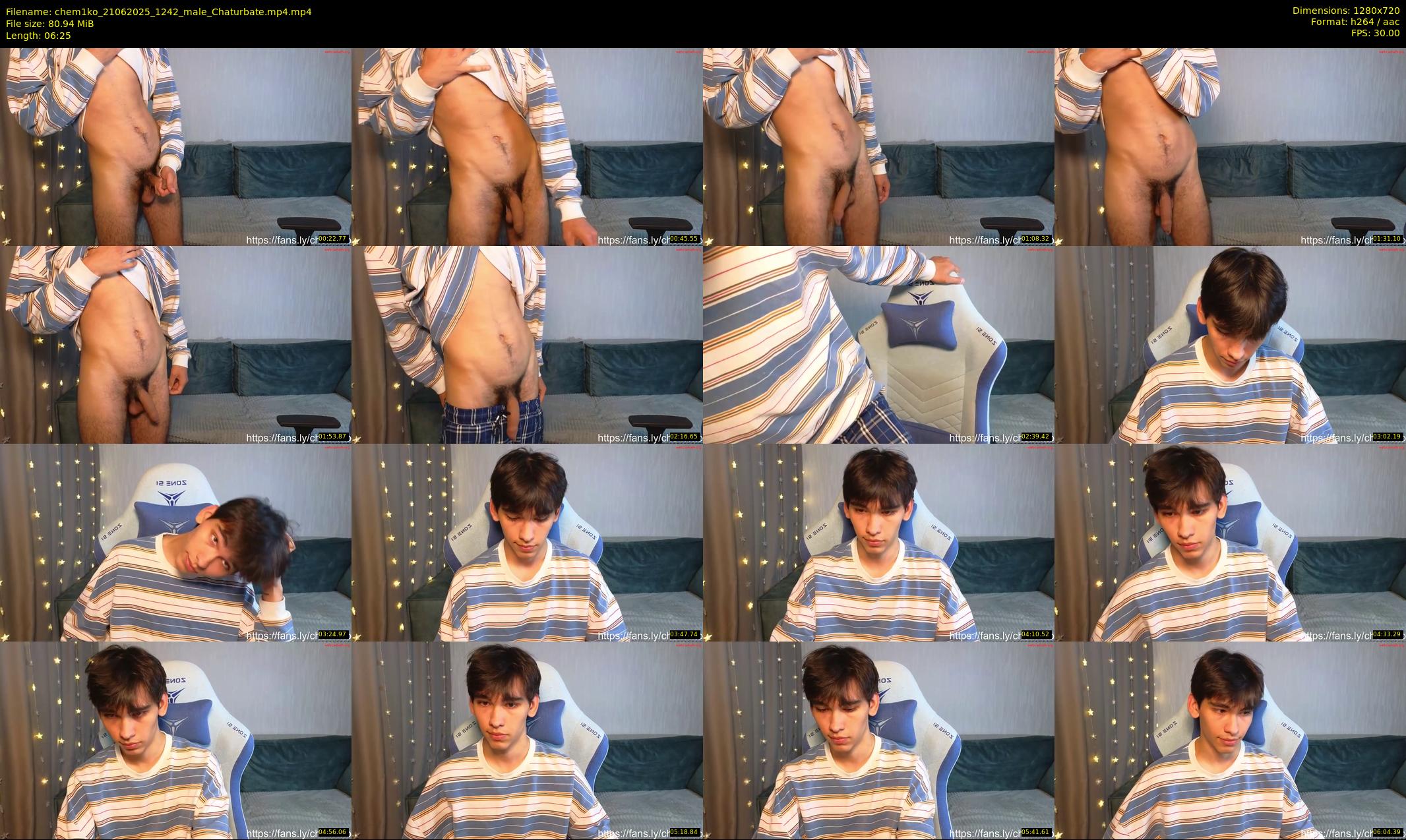 chem1ko — 7 minute Chaturbate male cam show recording, 720p, Jun 21, 2025