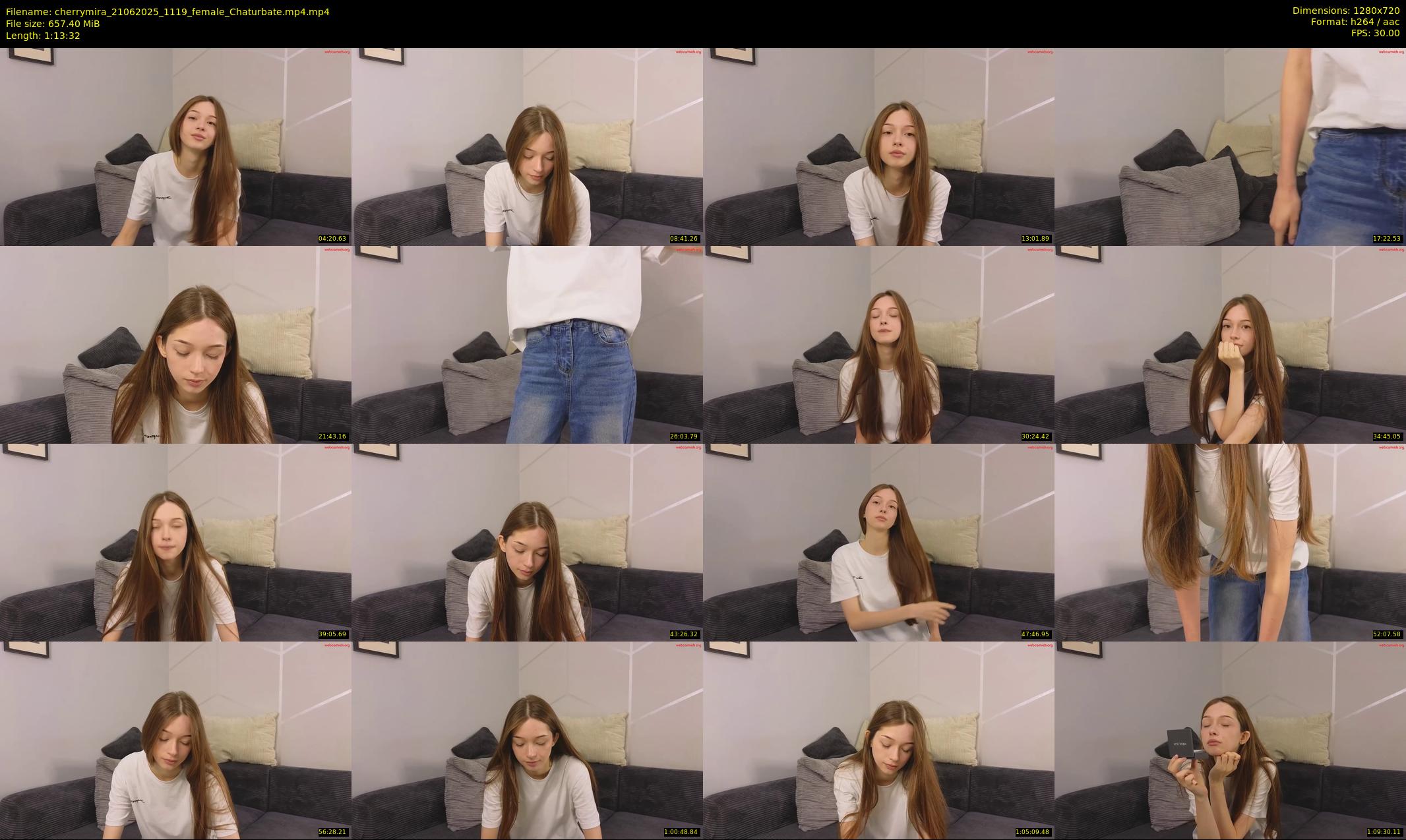 cherrymira — 74 minute Chaturbate female cam show recording, 720p, Jun 21, 2025