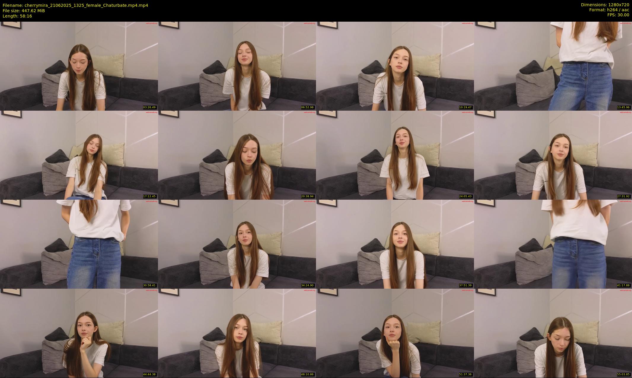 cherrymira — 59 minute Chaturbate female cam show recording, 720p, Jun 21, 2025