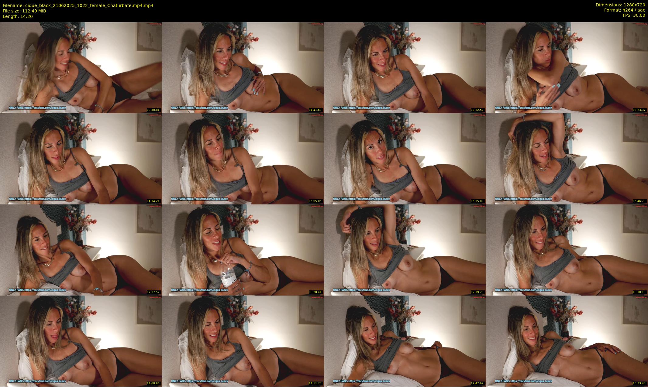 cique_black — 15 minute Chaturbate female cam show recording, 720p, Jun 21, 2025