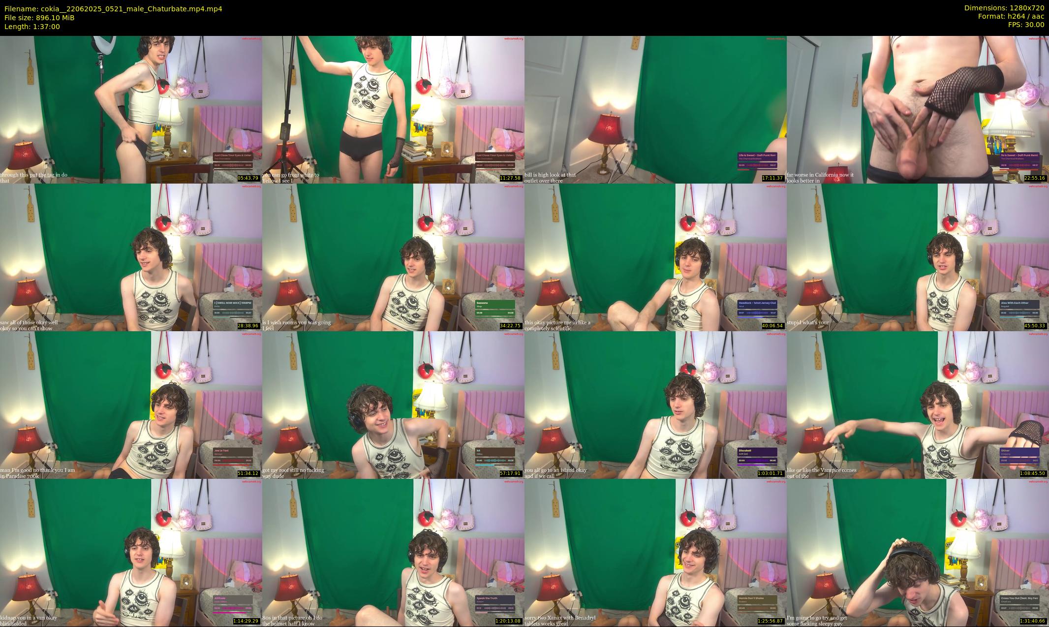 cokia_ — 97 minute Chaturbate male cam show recording, 720p, Jun 22, 2025