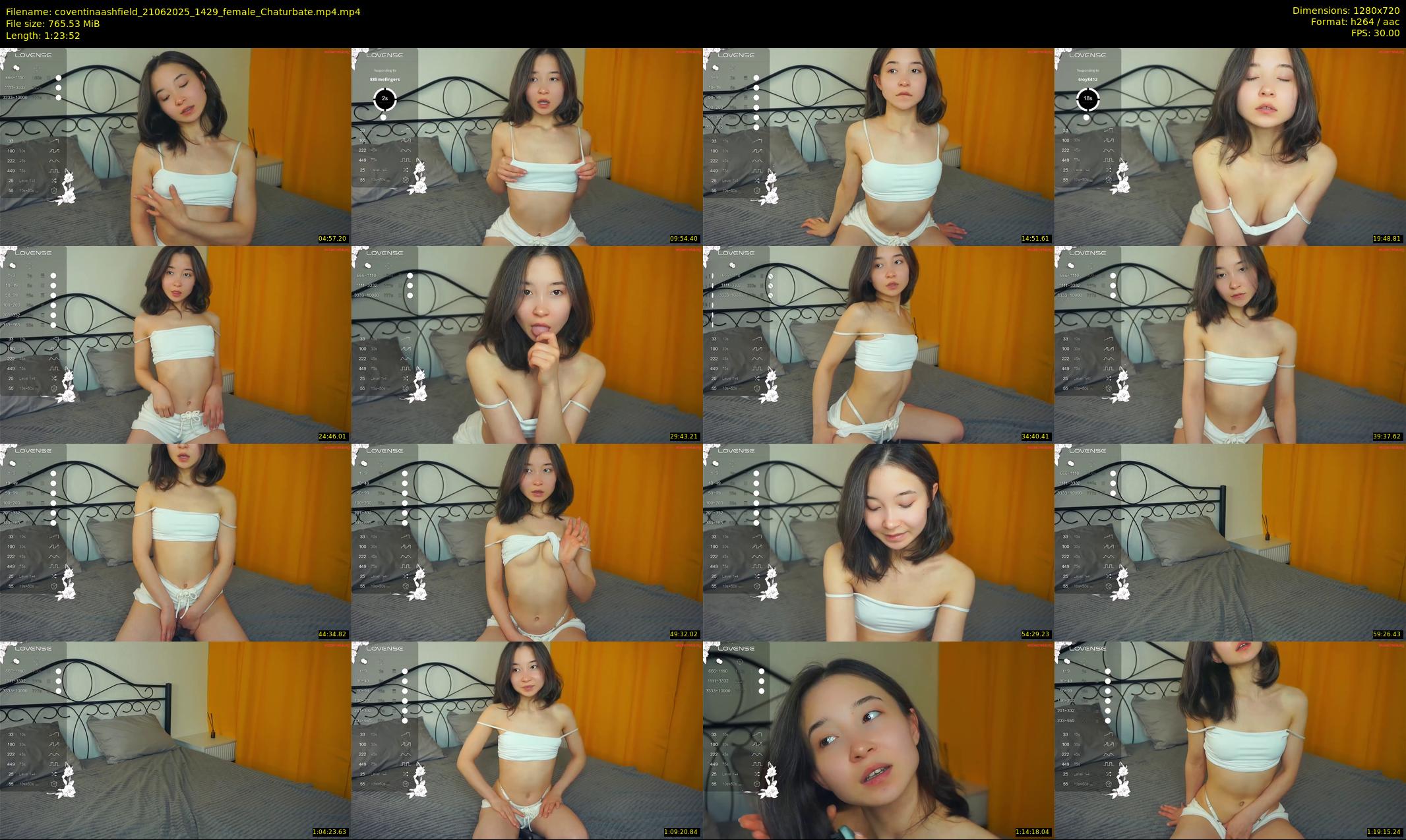 coventinaashfield — 84 minute Chaturbate female cam show recording, 720p, Jun 21, 2025