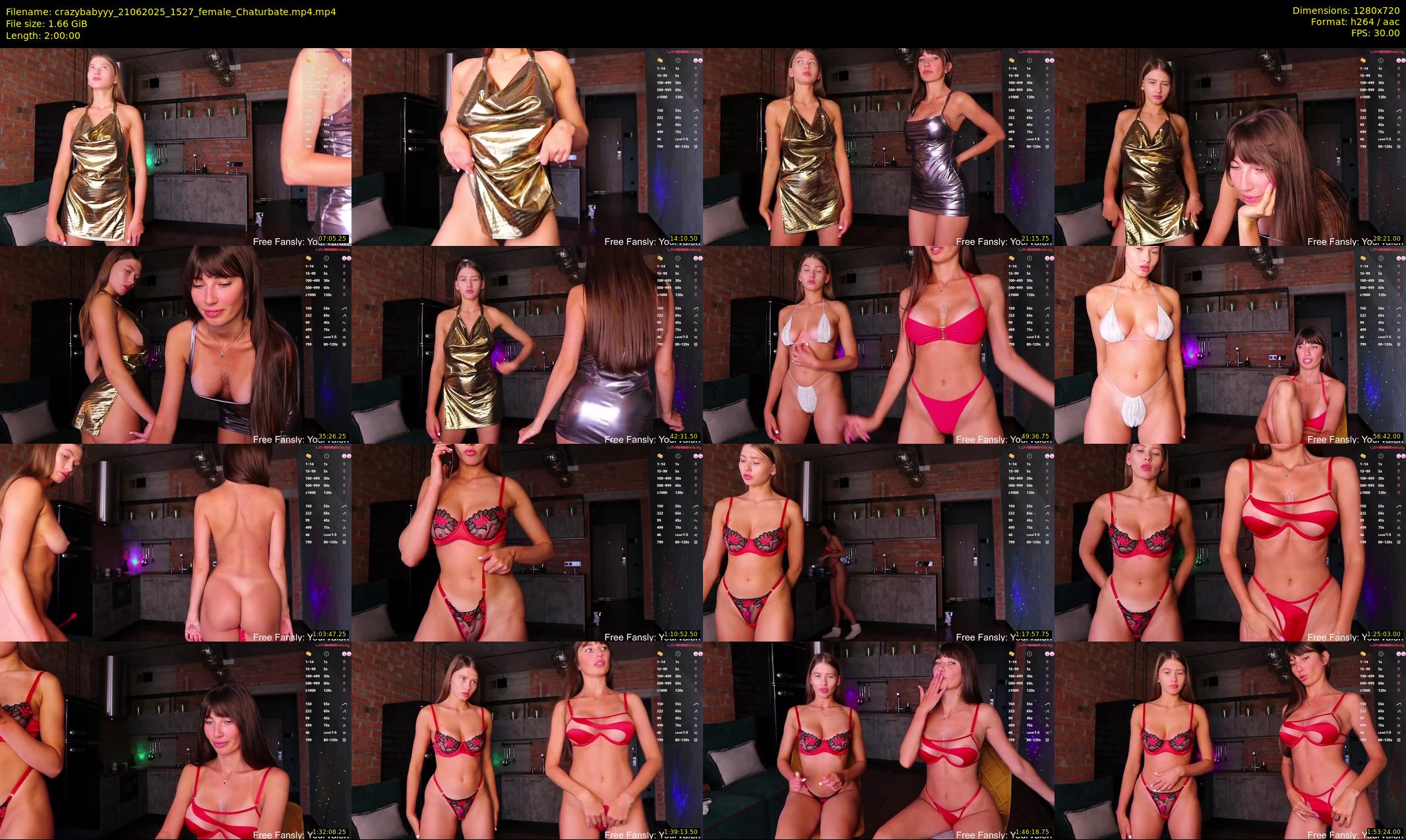 crazybabyyy — 120 minute Chaturbate couple cam show recording, 720p, Jun 21, 2025
