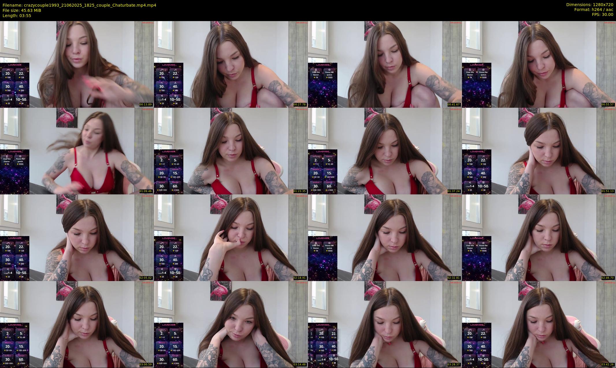 crazycouple1993 — 4 minute Chaturbate couple cam show recording, 720p, Jun 21, 2025