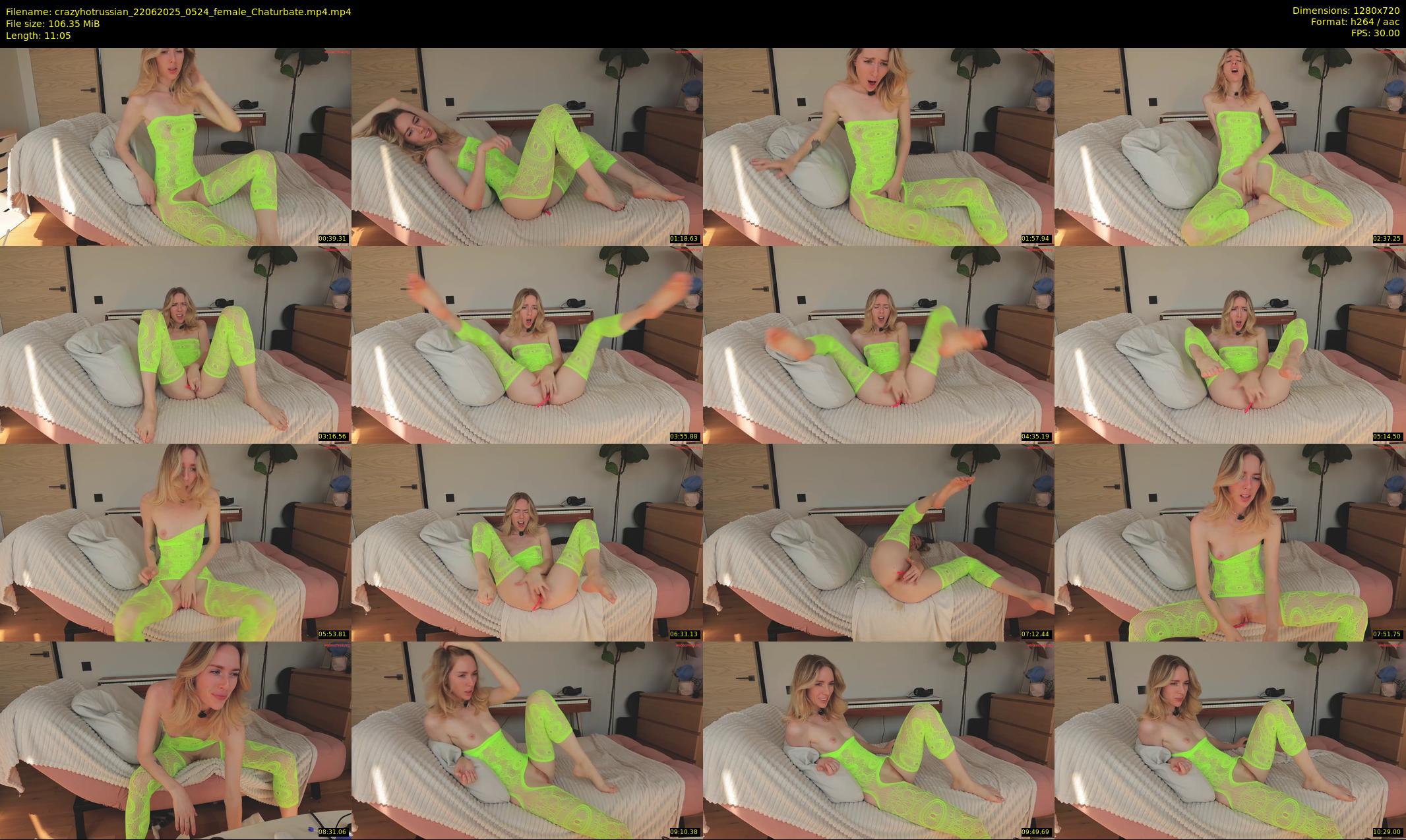 crazyhotrussian — 12 minute Chaturbate couple cam show recording, 720p, Jun 22, 2025