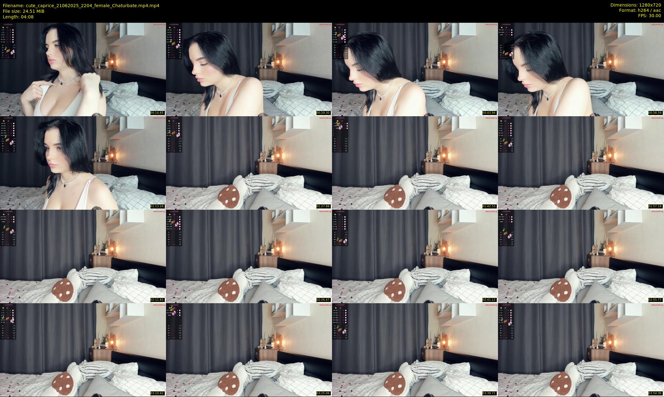 cute_caprice — 5 minute Chaturbate female cam show recording, 720p, Jun 21, 2025