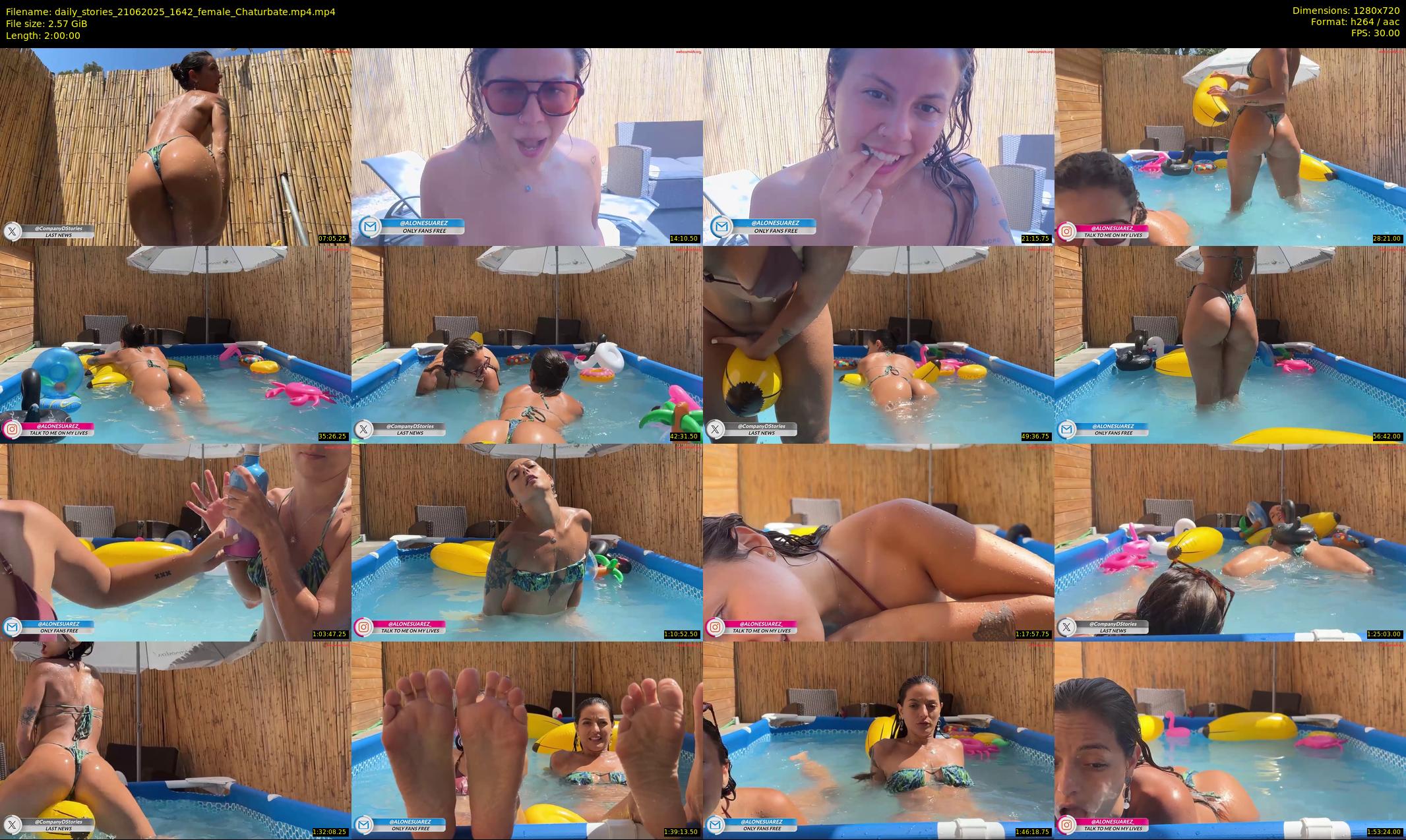 daily_stories — 120 minute Chaturbate couple cam show recording, 720p, Jun 21, 2025