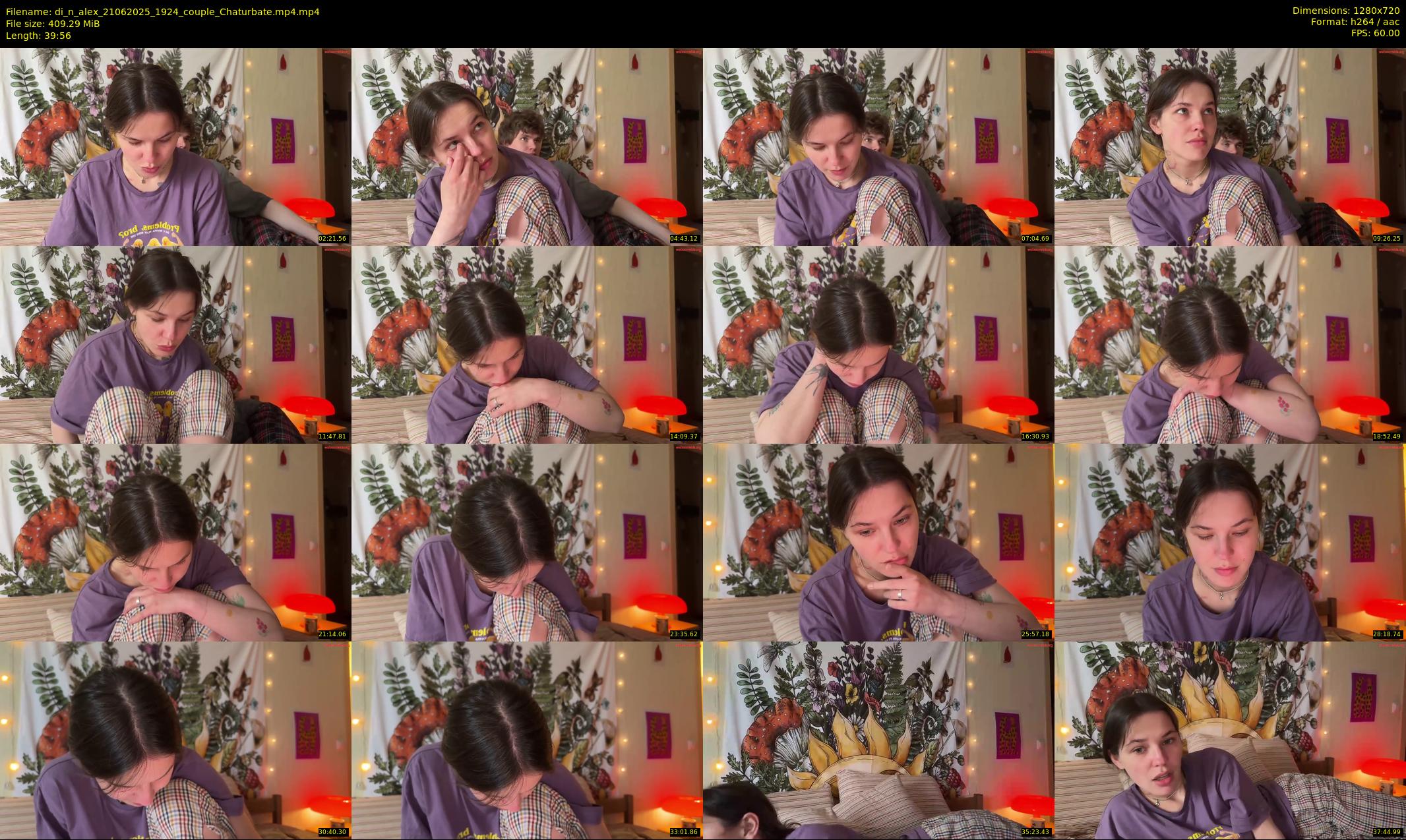 di_n_alex — 40 minute Chaturbate couple cam show recording, 720p, Jun 21, 2025
