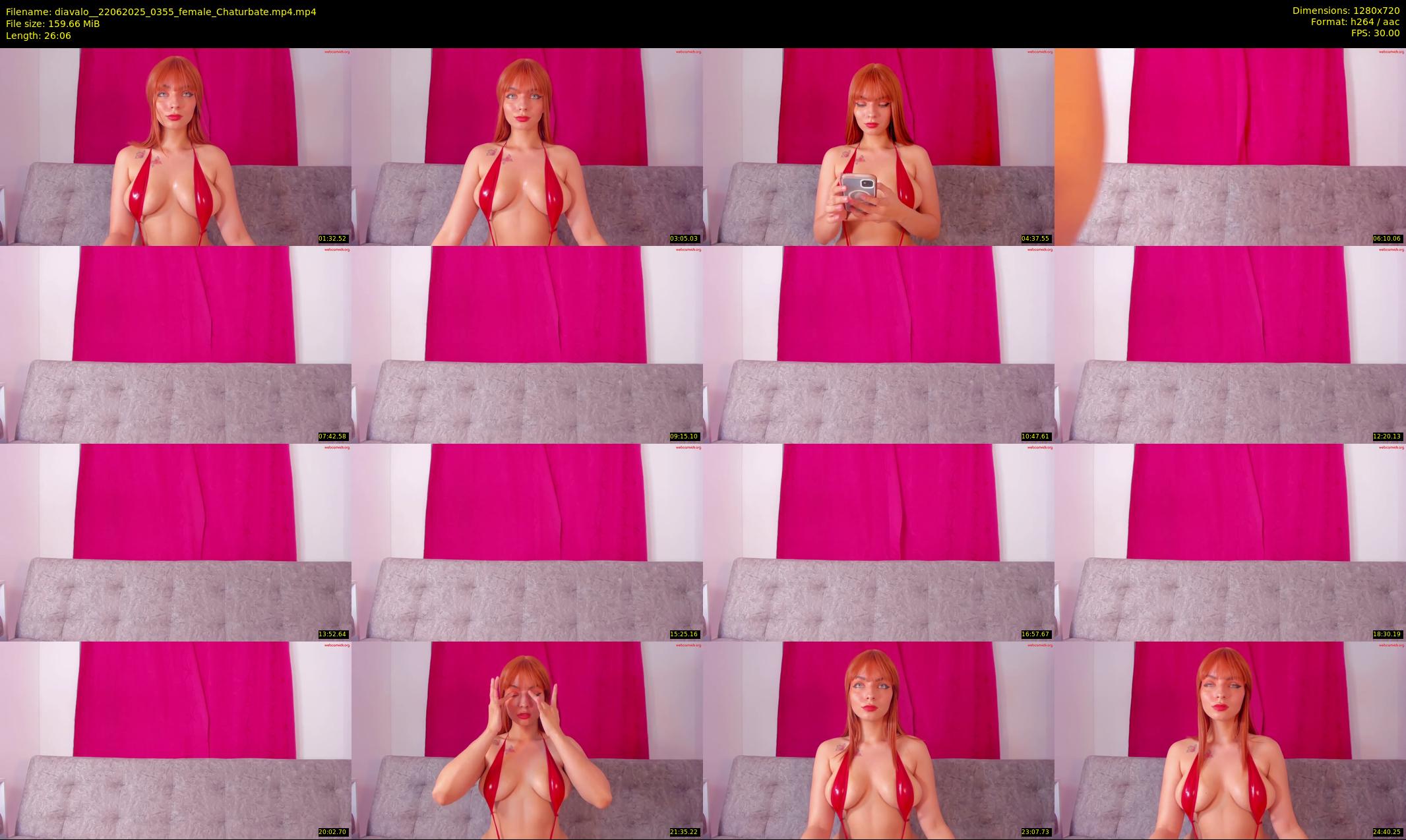 diavalo_ — 27 minute Chaturbate female cam show recording, 720p, Jun 22, 2025