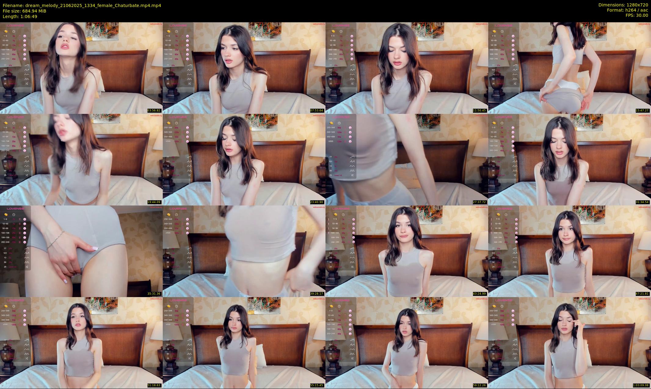 dream_melody — 67 minute Chaturbate female cam show recording, 720p, Jun 21, 2025