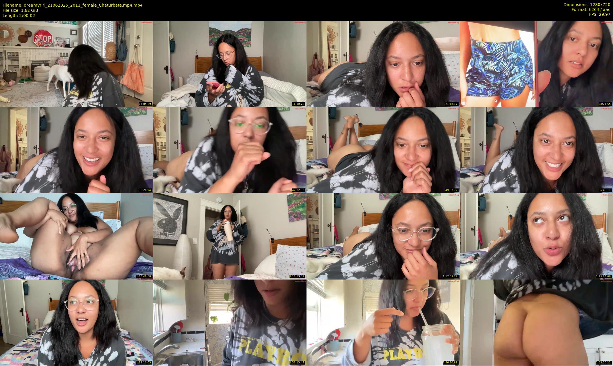 dreamyriri — 121 minute Chaturbate female cam show recording, 720p, Jun 21, 2025