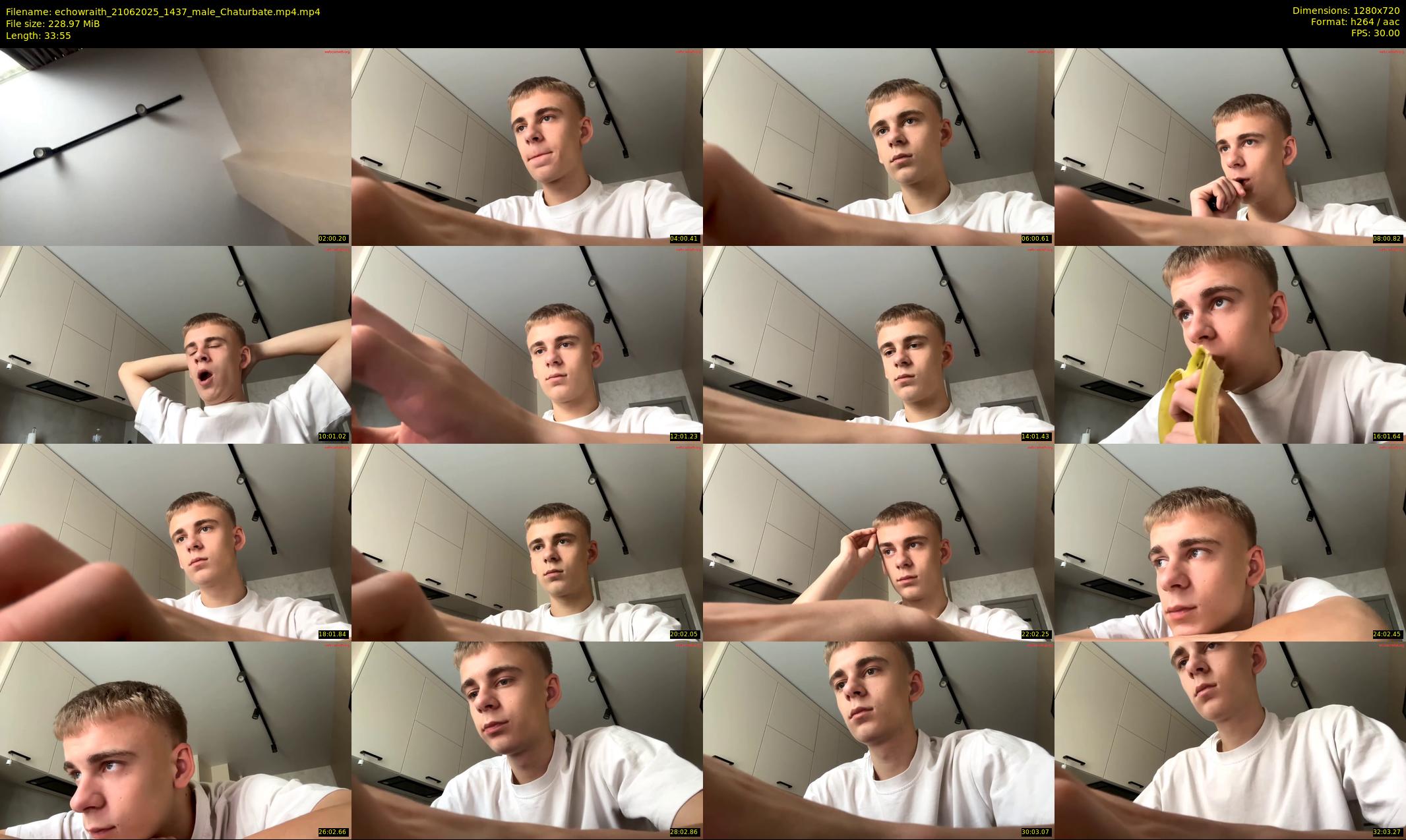 echowraith — 34 minute Chaturbate male cam show recording, 720p, Jun 21, 2025