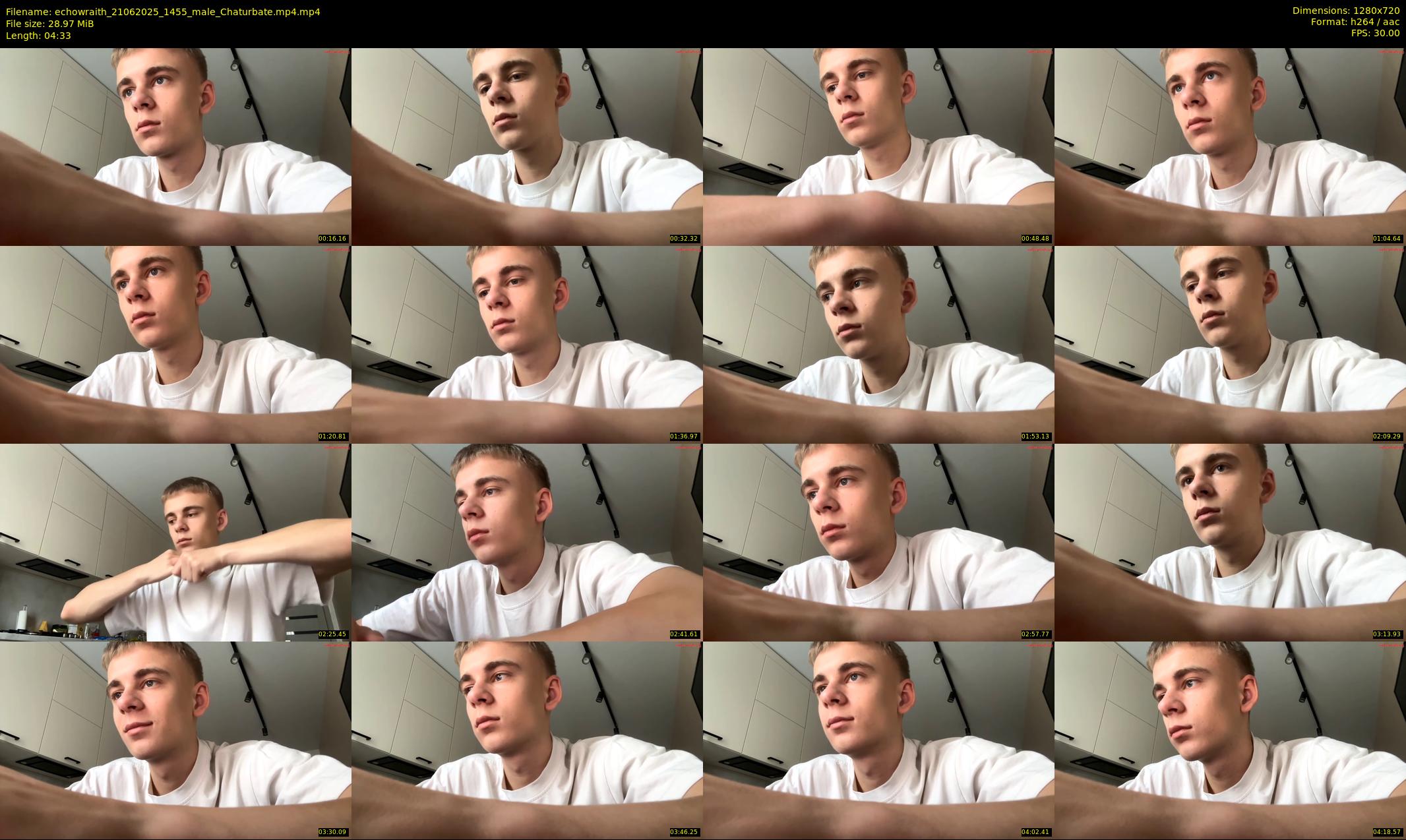 echowraith — 5 minute Chaturbate male cam show recording, 720p, Jun 21, 2025