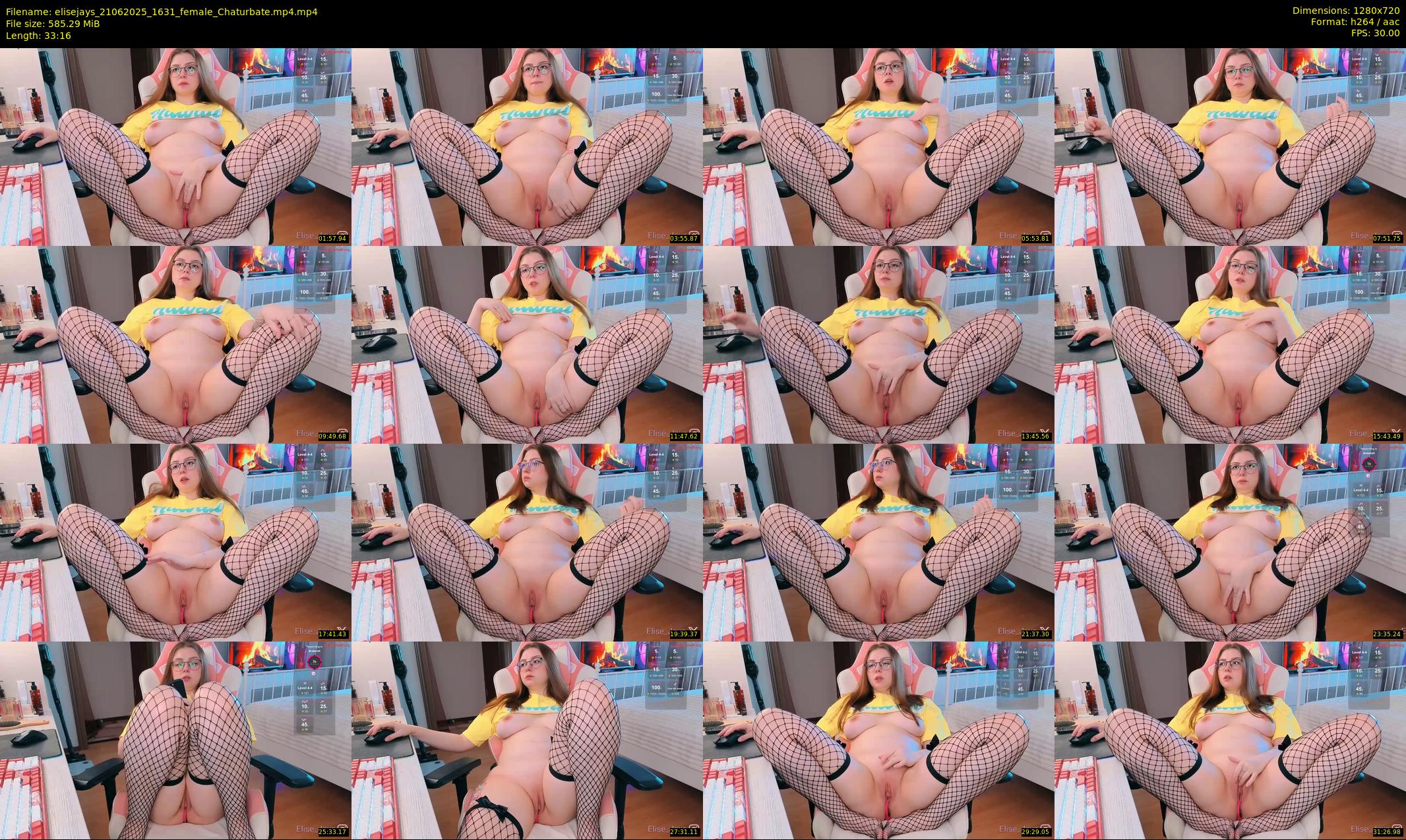 elisejays — 34 minute Chaturbate female cam show recording, 720p, Jun 21, 2025