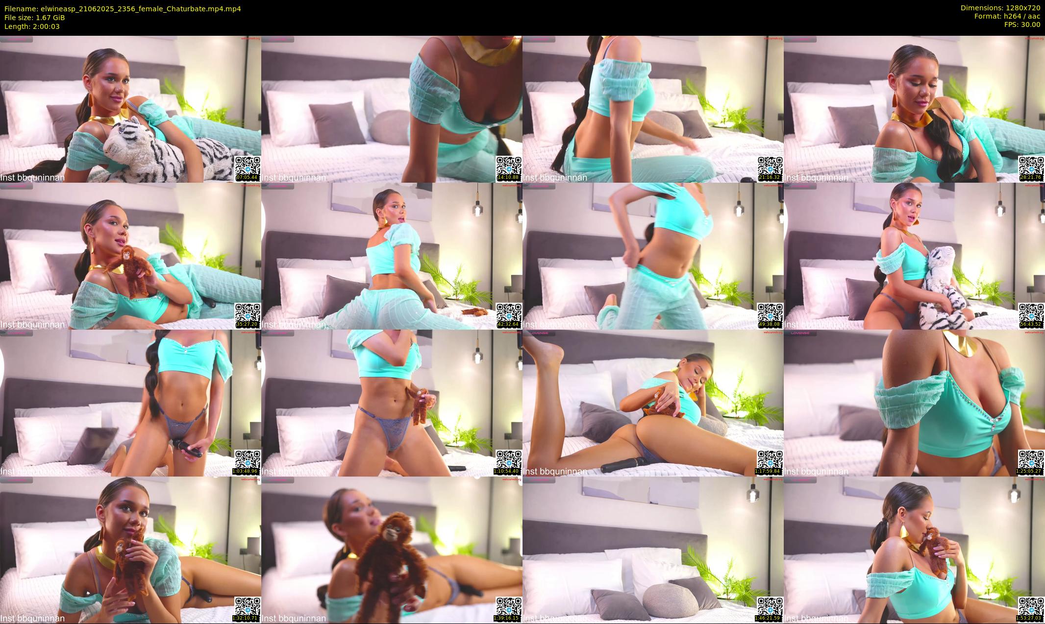 elwineasp — 121 minute Chaturbate female cam show recording, 720p, Jun 21, 2025