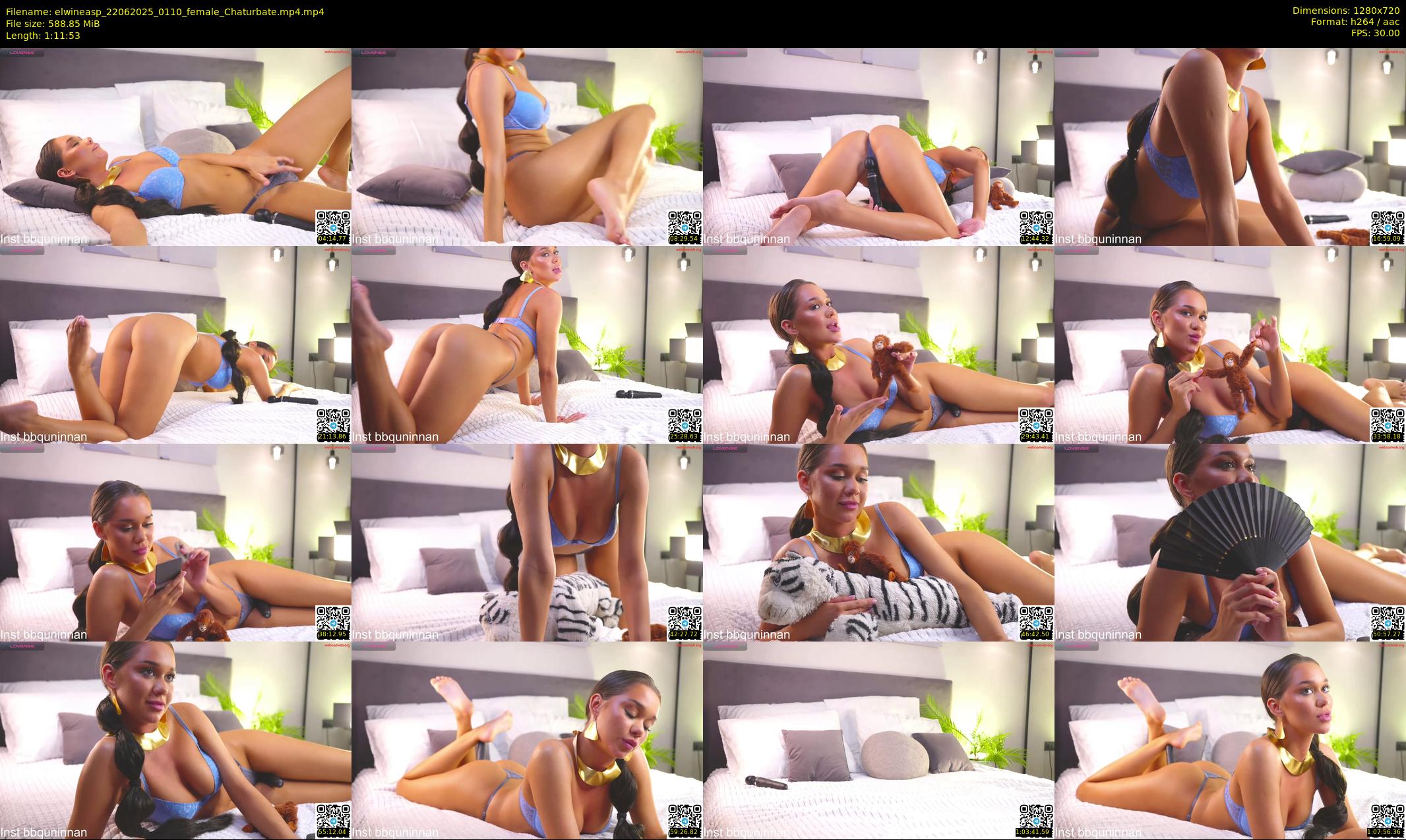 elwineasp — 72 minute Chaturbate female cam show recording, 720p, Jun 22, 2025