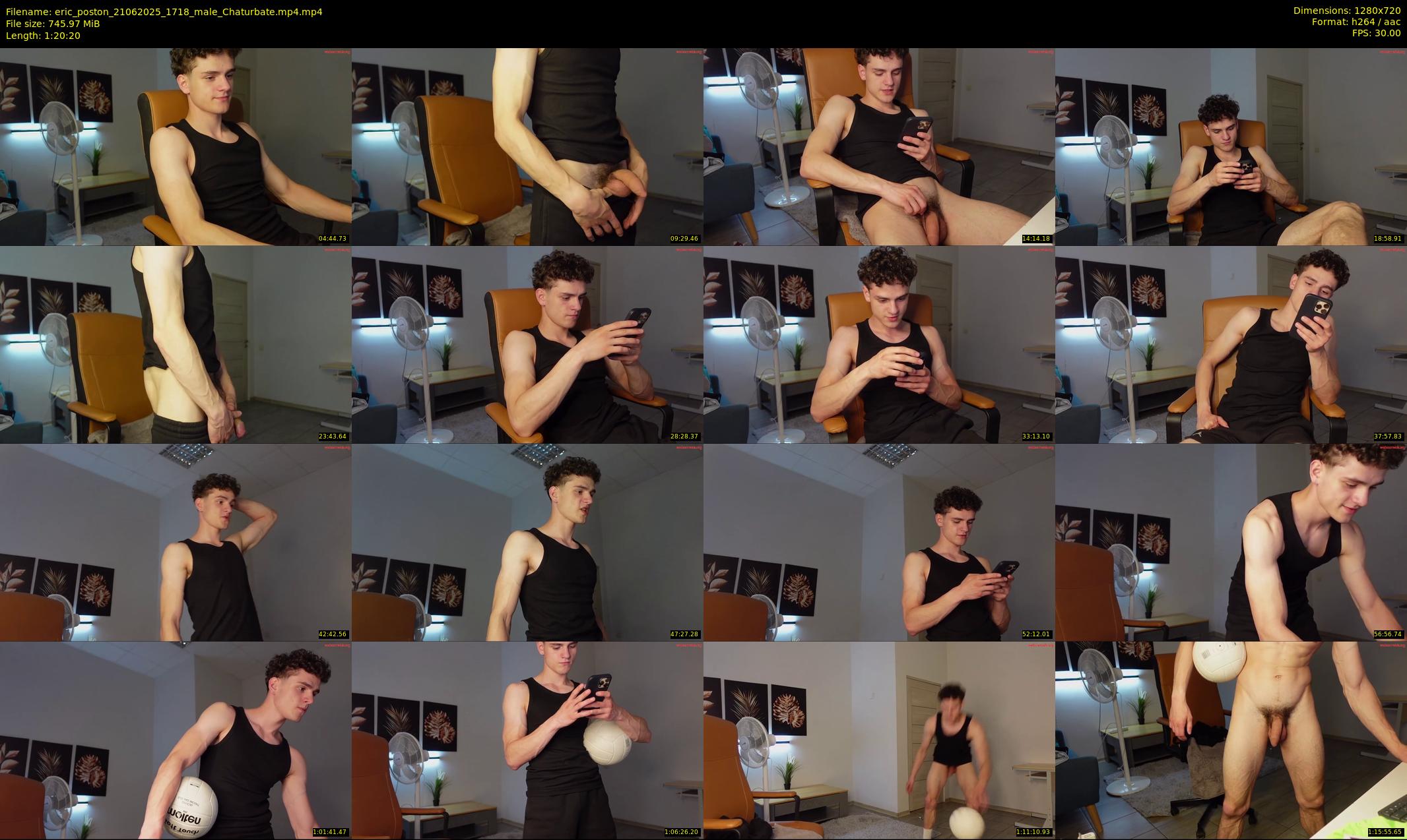 eric_poston — 81 minute Chaturbate male cam show recording, 720p, Jun 21, 2025