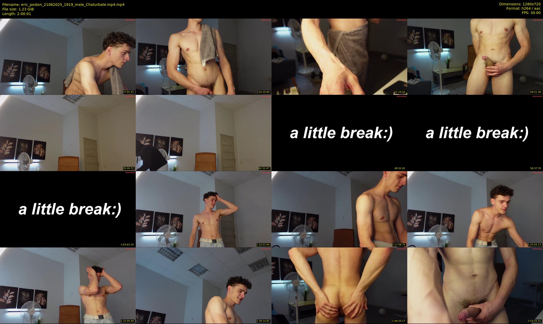 eric_poston — 121 minute Chaturbate male cam show recording, 720p, Jun 21, 2025