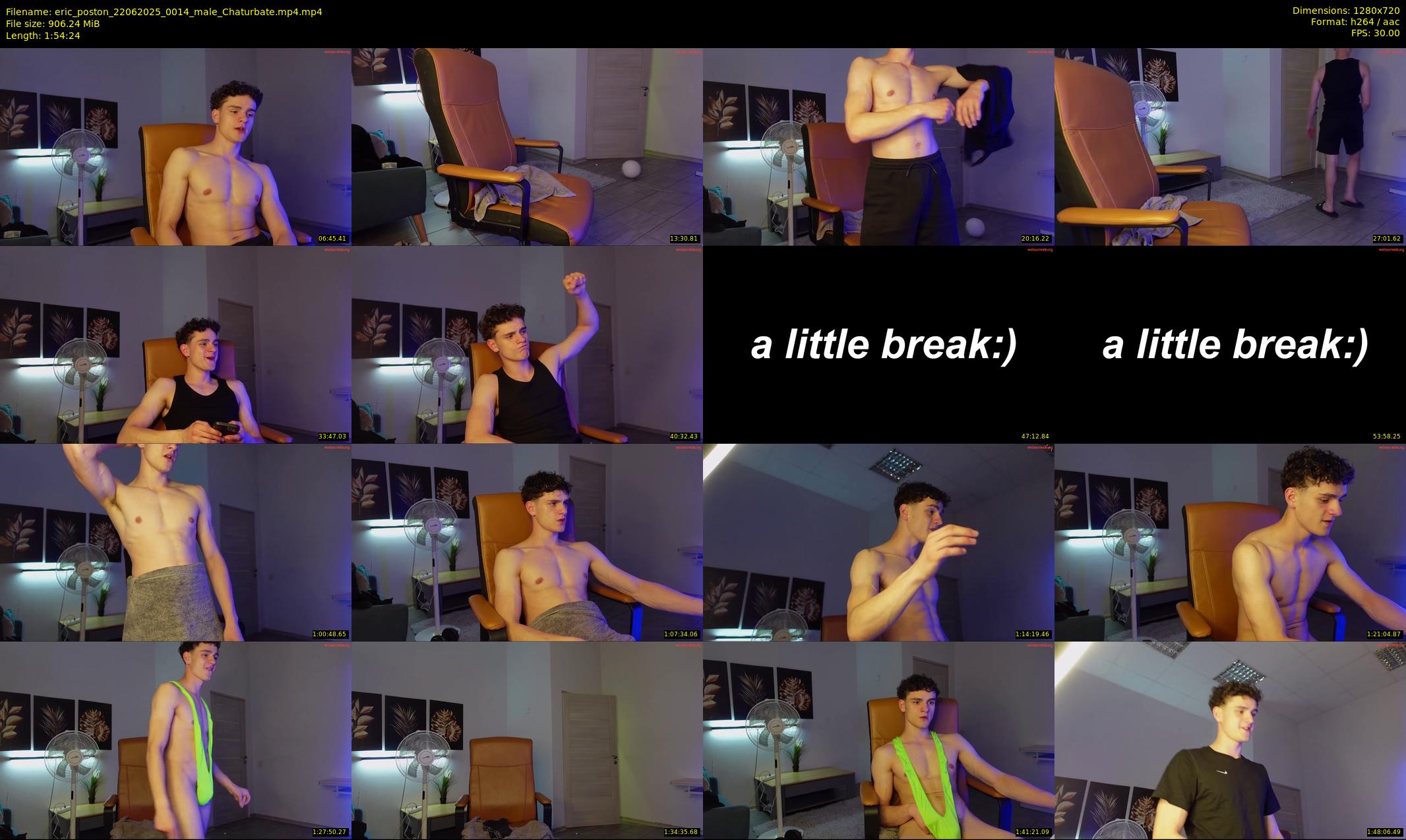 eric_poston — 115 minute Chaturbate male cam show recording, 720p, Jun 22, 2025