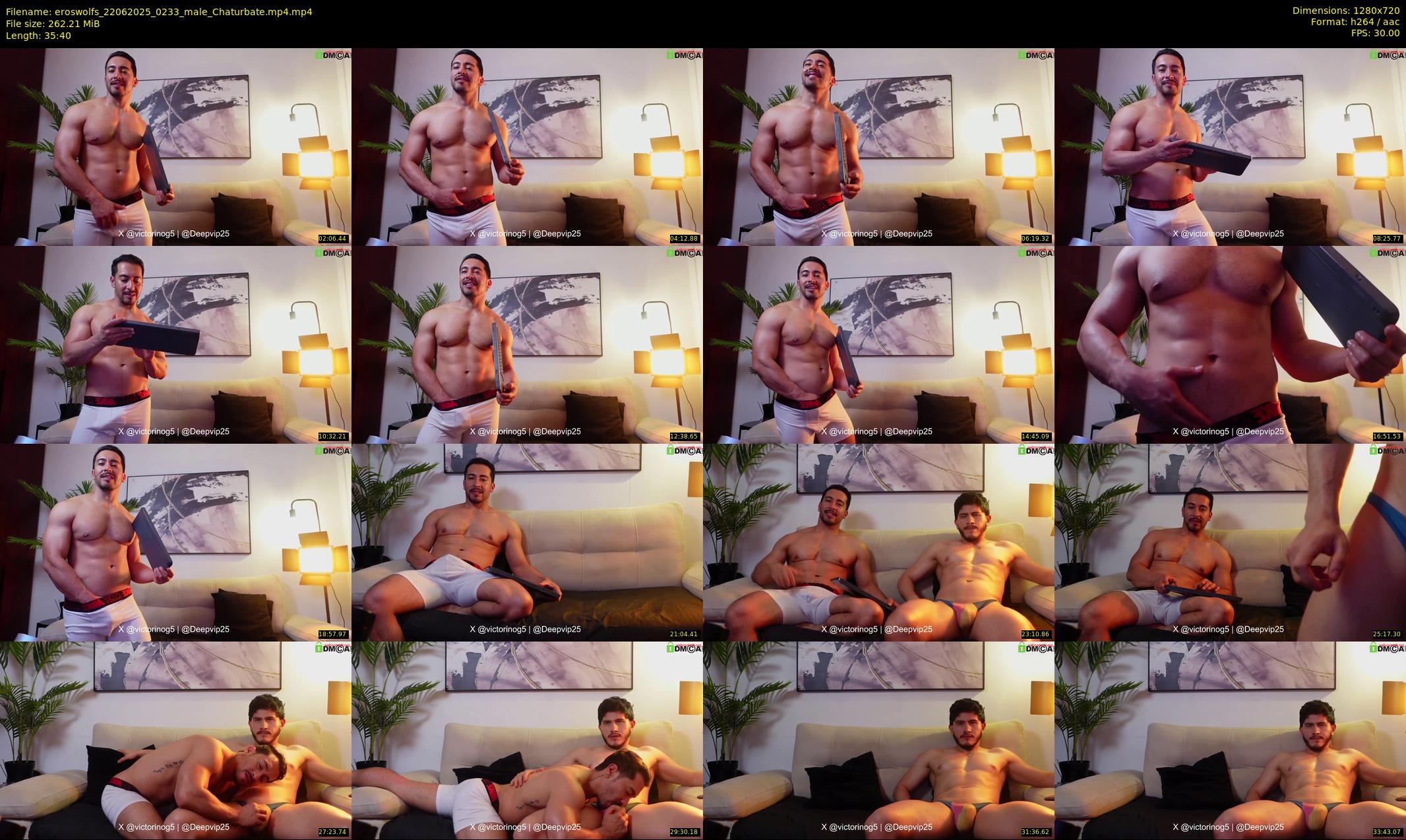 eroswolfs — 36 minute Chaturbate male cam show recording, 720p, Jun 22, 2025