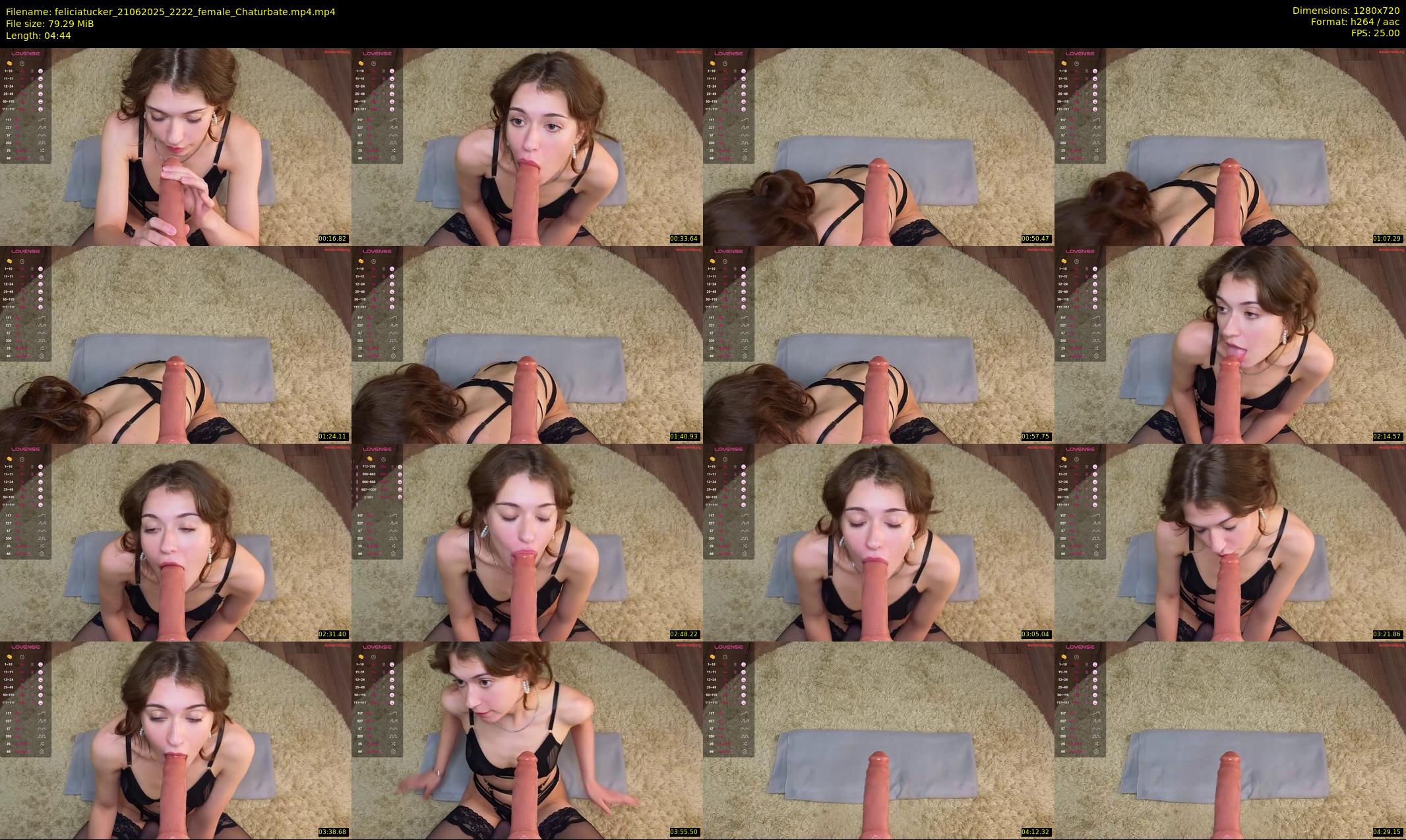 feliciatucker — 5 minute Chaturbate female cam show recording, 720p, Jun 21, 2025