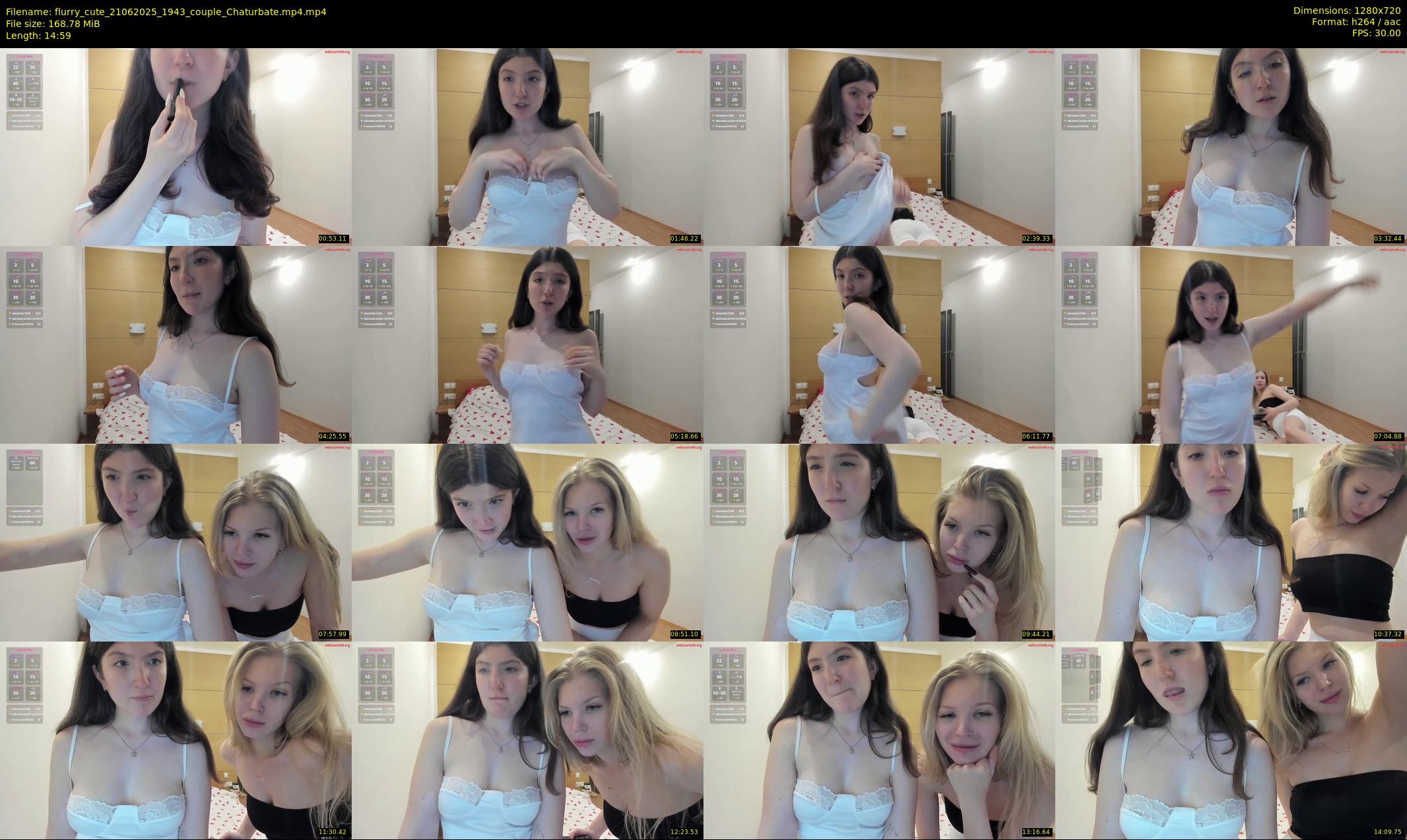 flurry_cute — 15 minute Chaturbate couple cam show recording, 720p, Jun 21, 2025