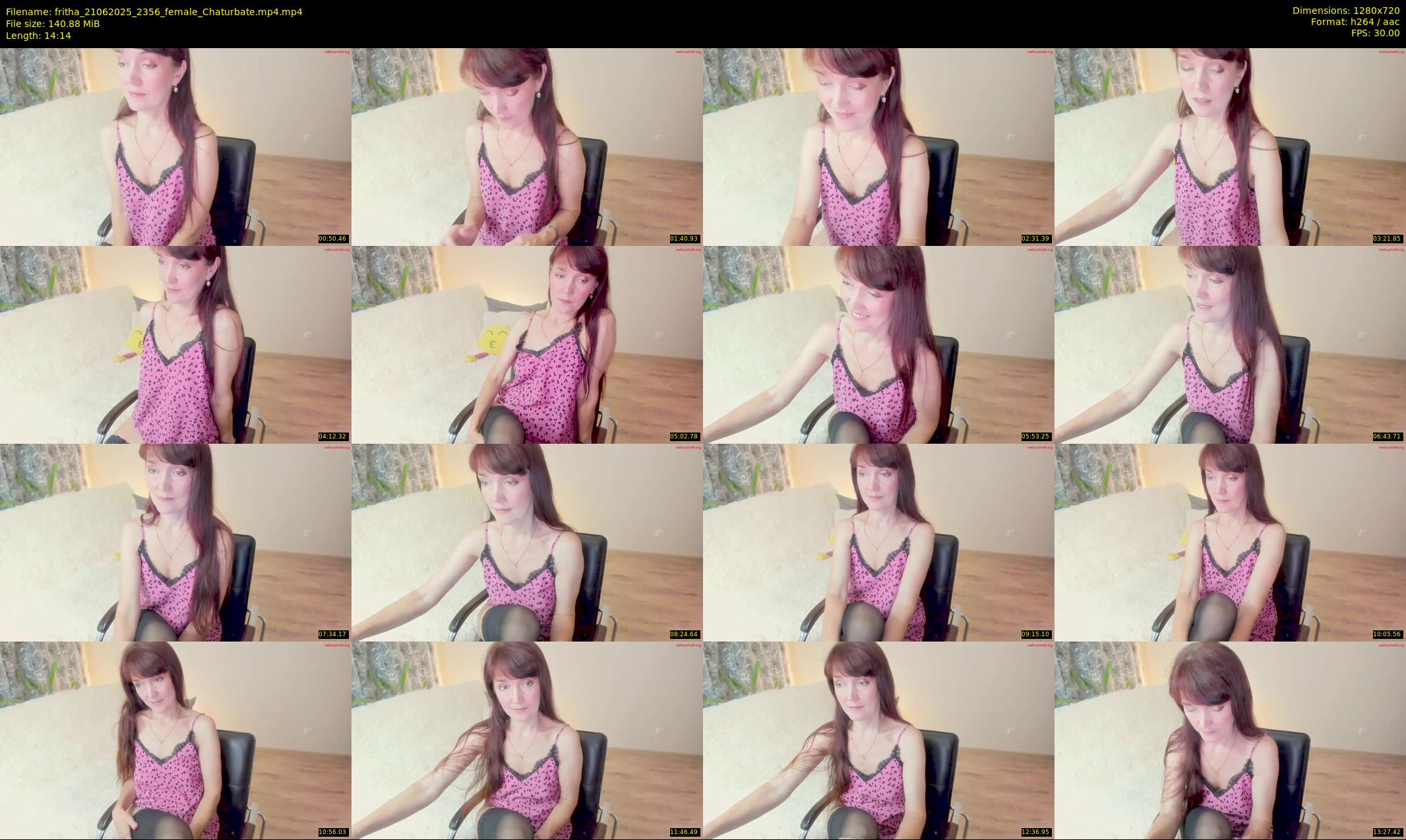 fritha — 15 minute Chaturbate female cam show recording, 720p, Jun 21, 2025