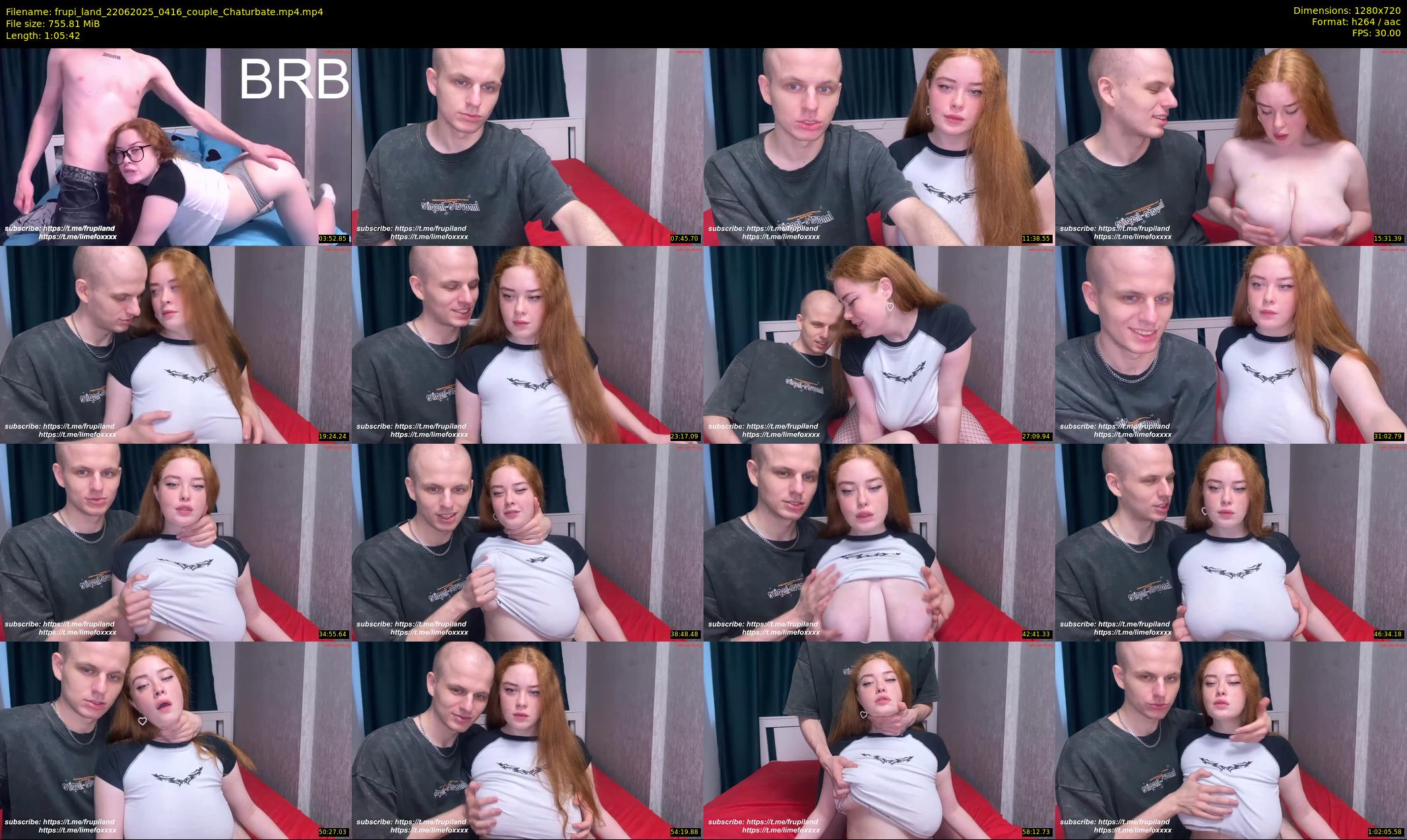 frupi_land — 66 minute Chaturbate couple cam show recording, 720p, Jun 22, 2025