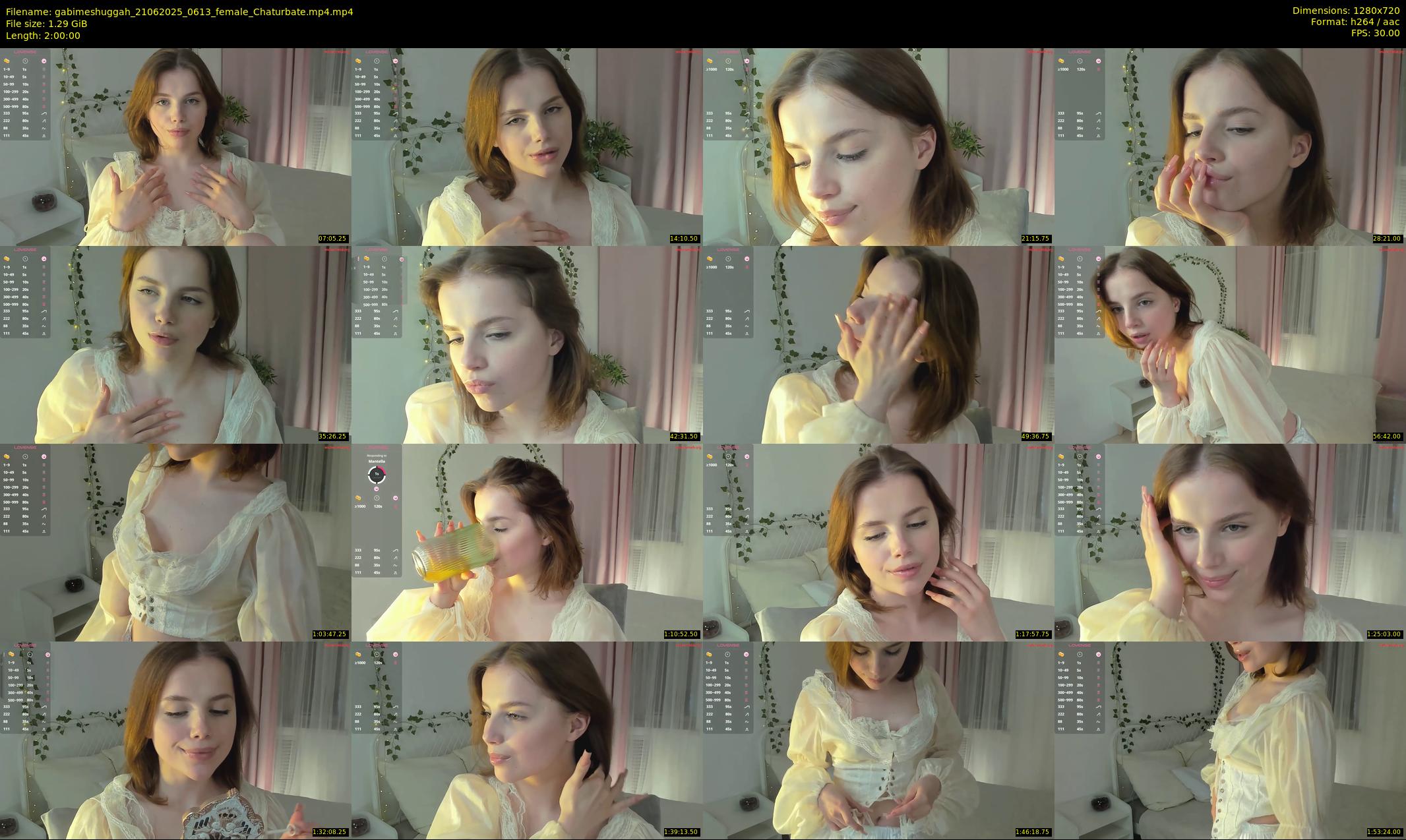 gabimeshuggah — 120 minute Chaturbate female cam show recording, 720p, Jun 21, 2025